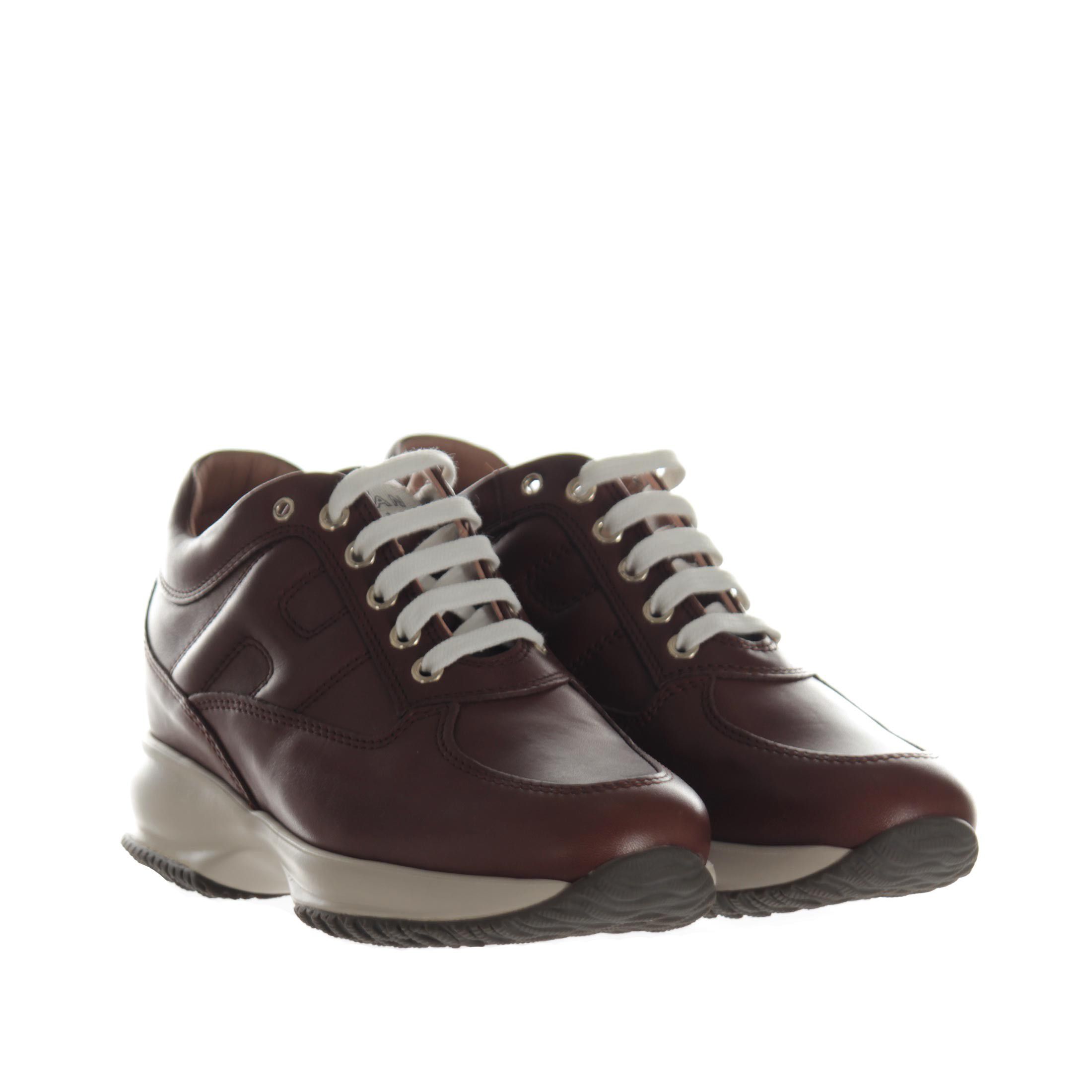 Hogan rebel pelle marrone cheap