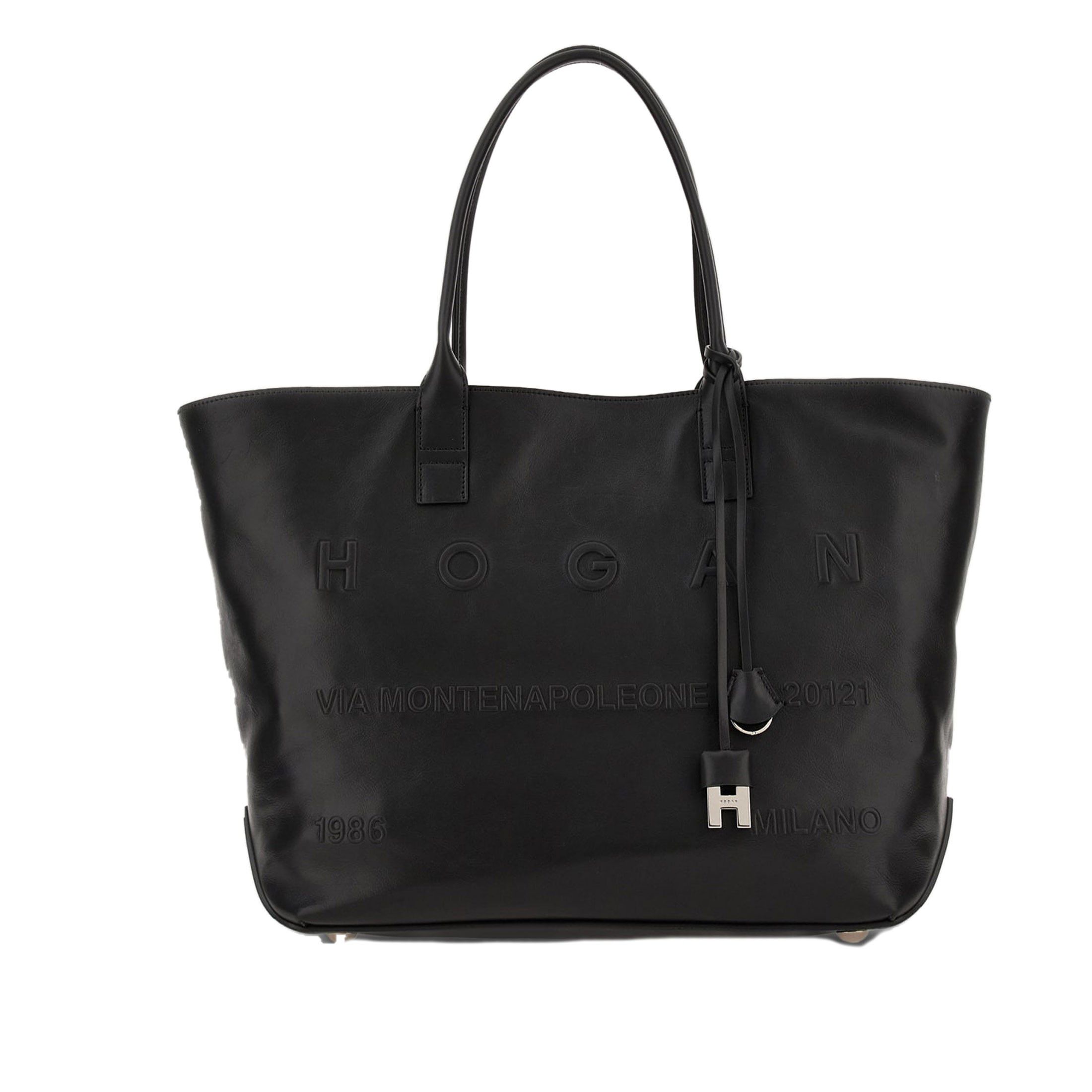 Hogan shopping address media in pelle da donna