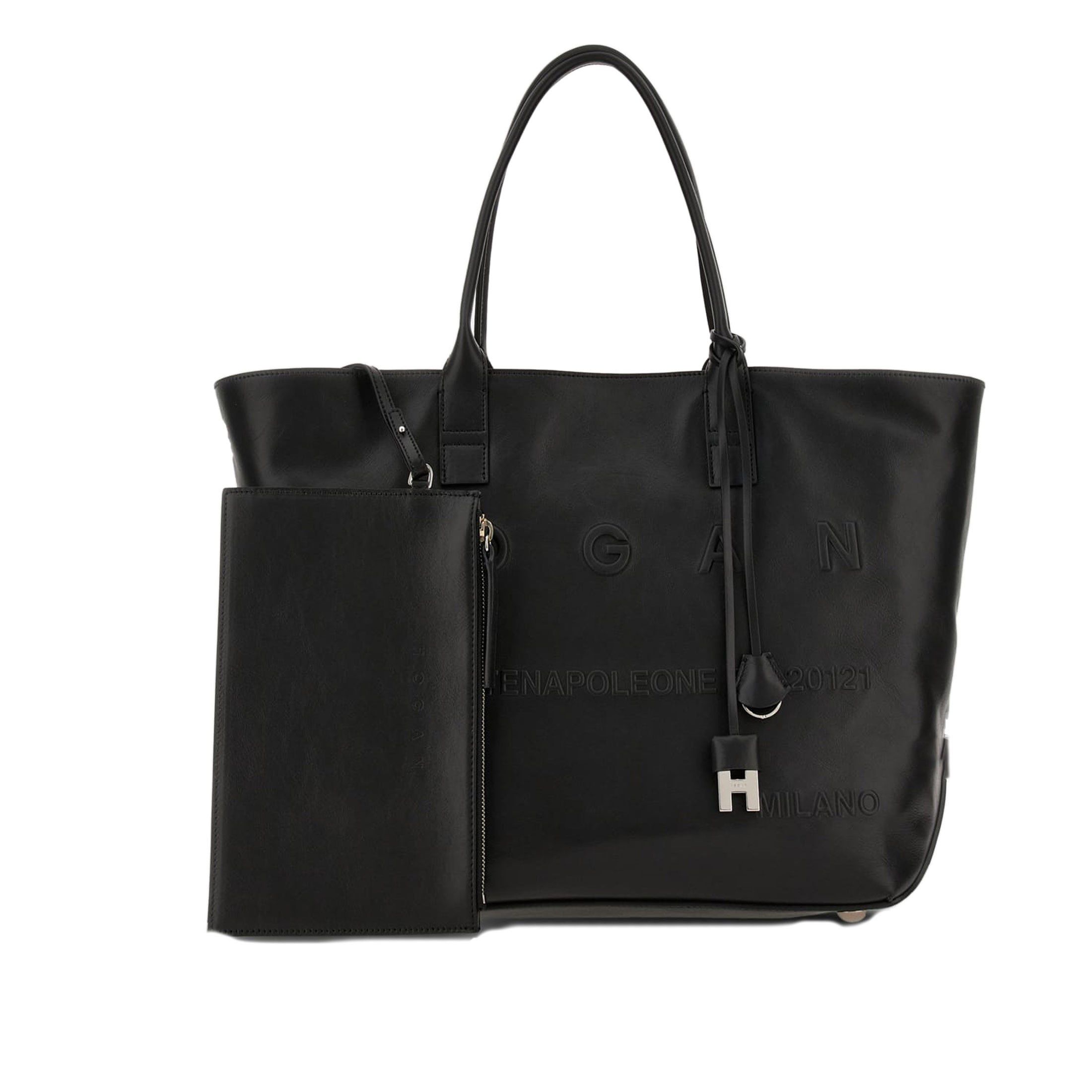 Hogan shopping address media in pelle da donna