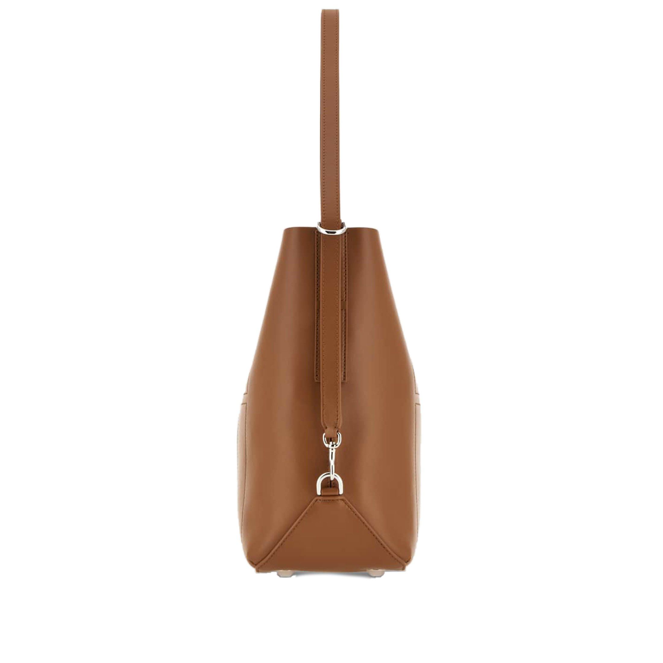 Hogan shopping h01r hobo media in pelle da donna