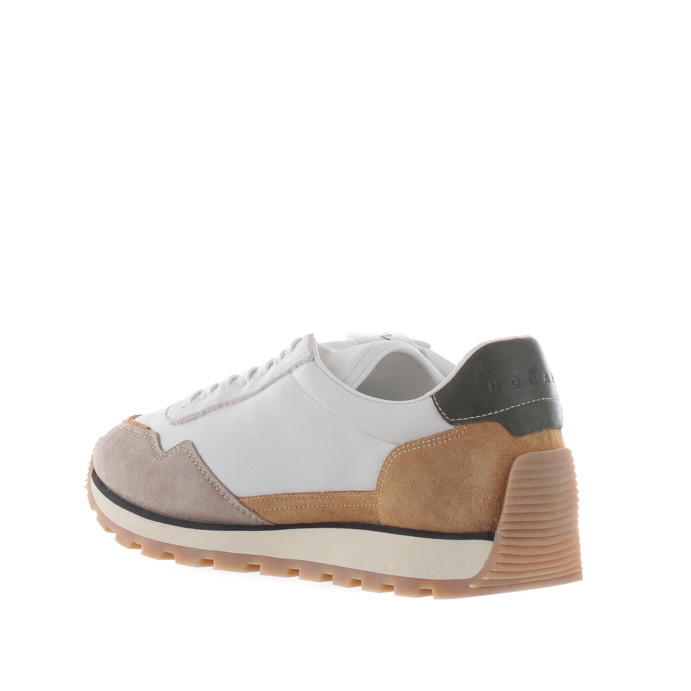 Hogan sneaker 86er in camoscio e pelle da uomo