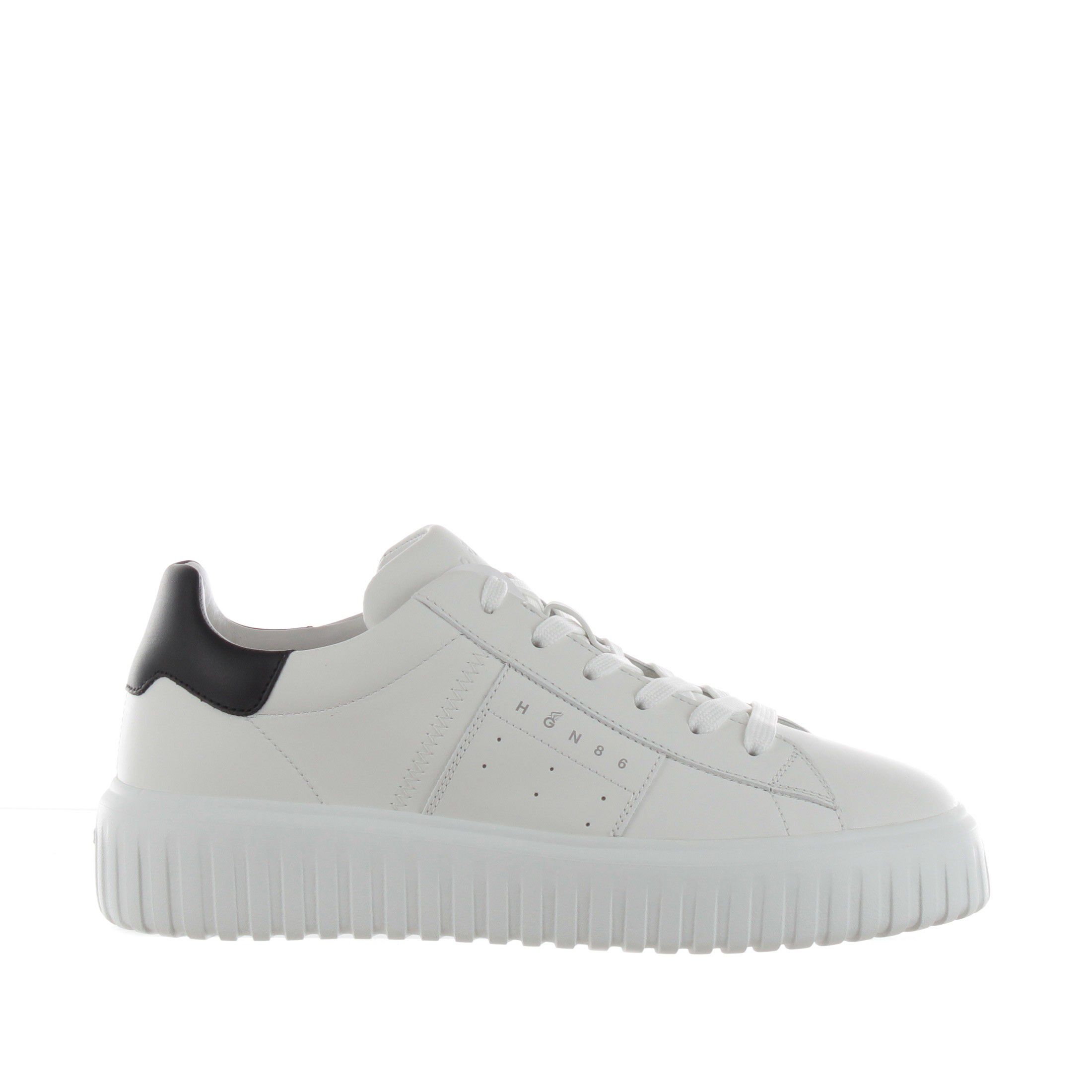 Hogan sneaker chamallow in camoscio e nabuk da donna