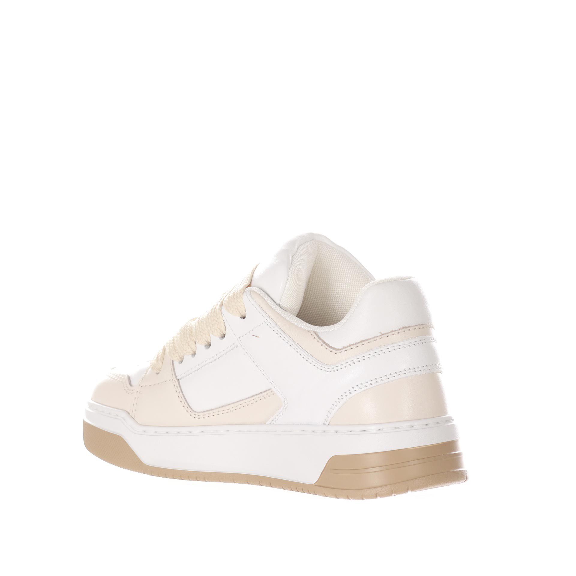 Hogan sneaker chamallow in nappa e pelle liscia da donna