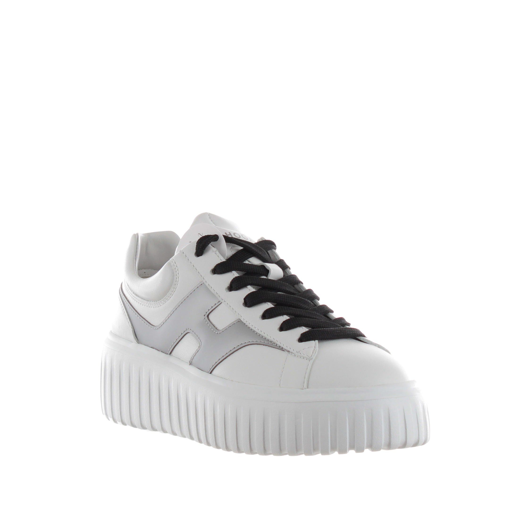 Hogan sneaker h-stripes in nappa da donna