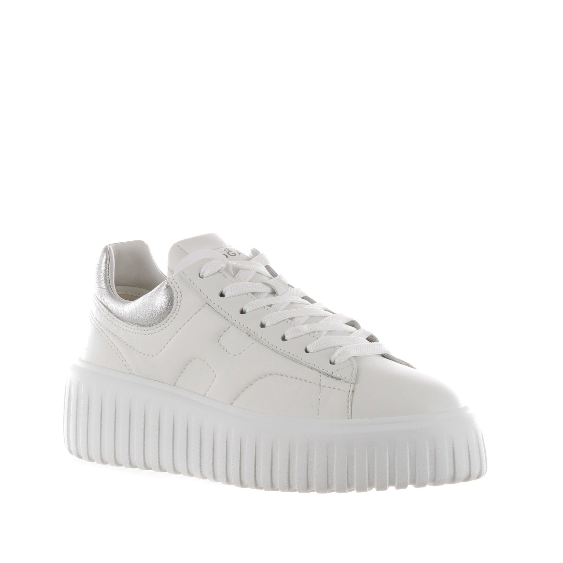 Hogan sneaker h-stripes in nappa da donna