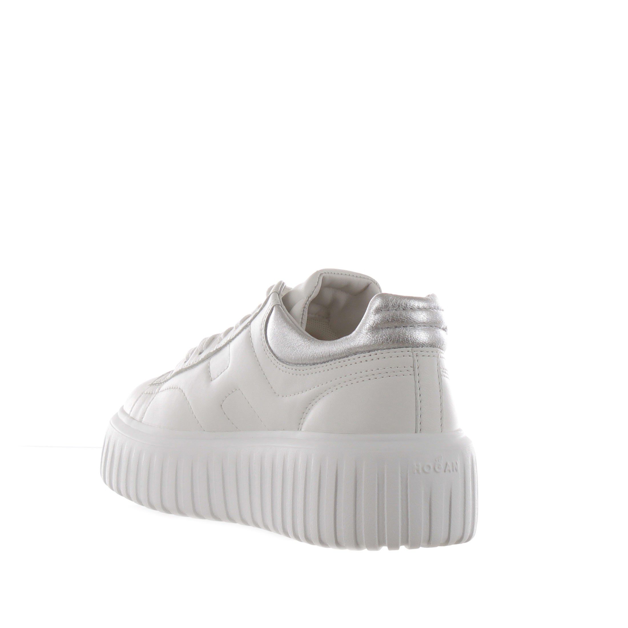 Hogan sneaker h-stripes in nappa da donna