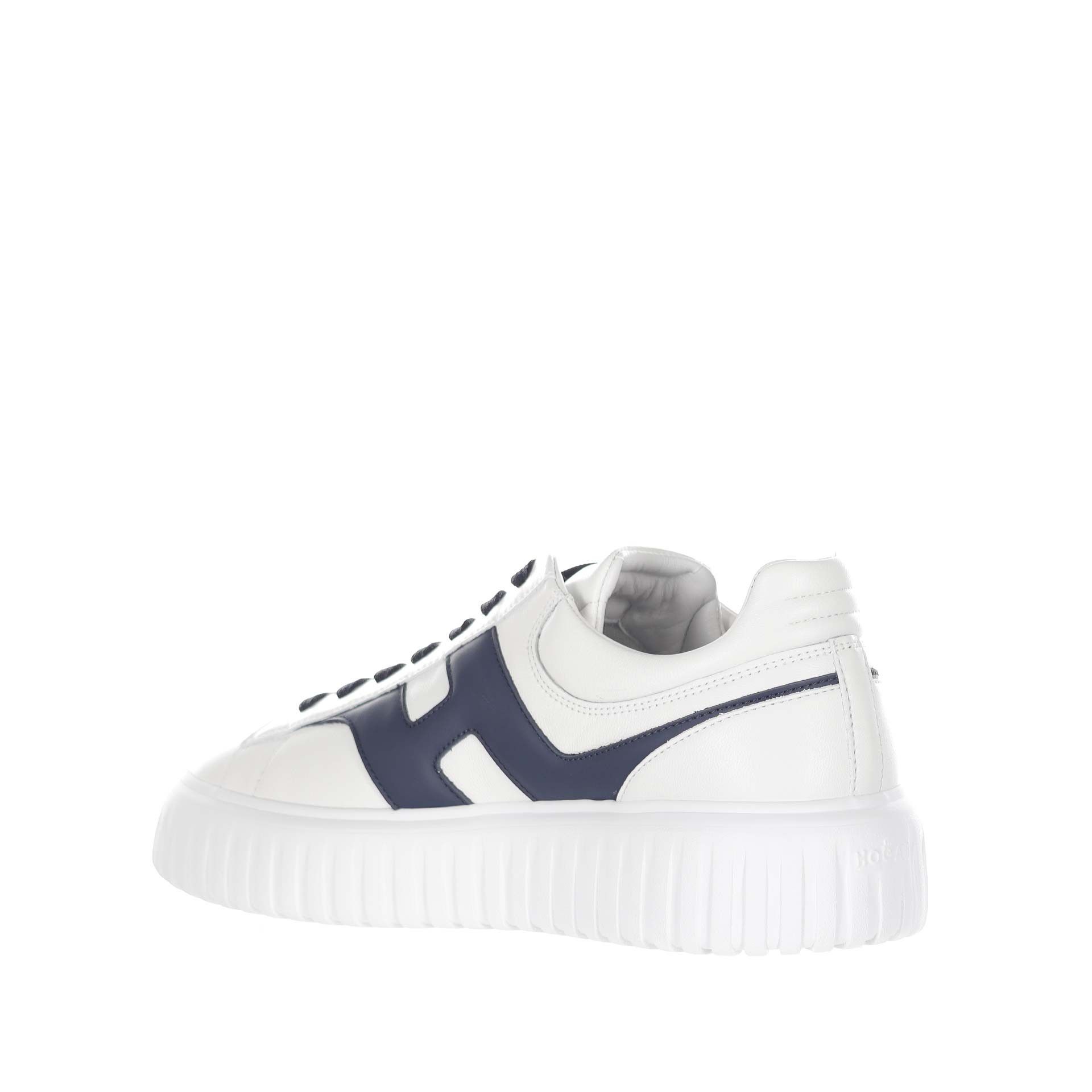 Hogan sneaker h-stripes in nappa da uomo