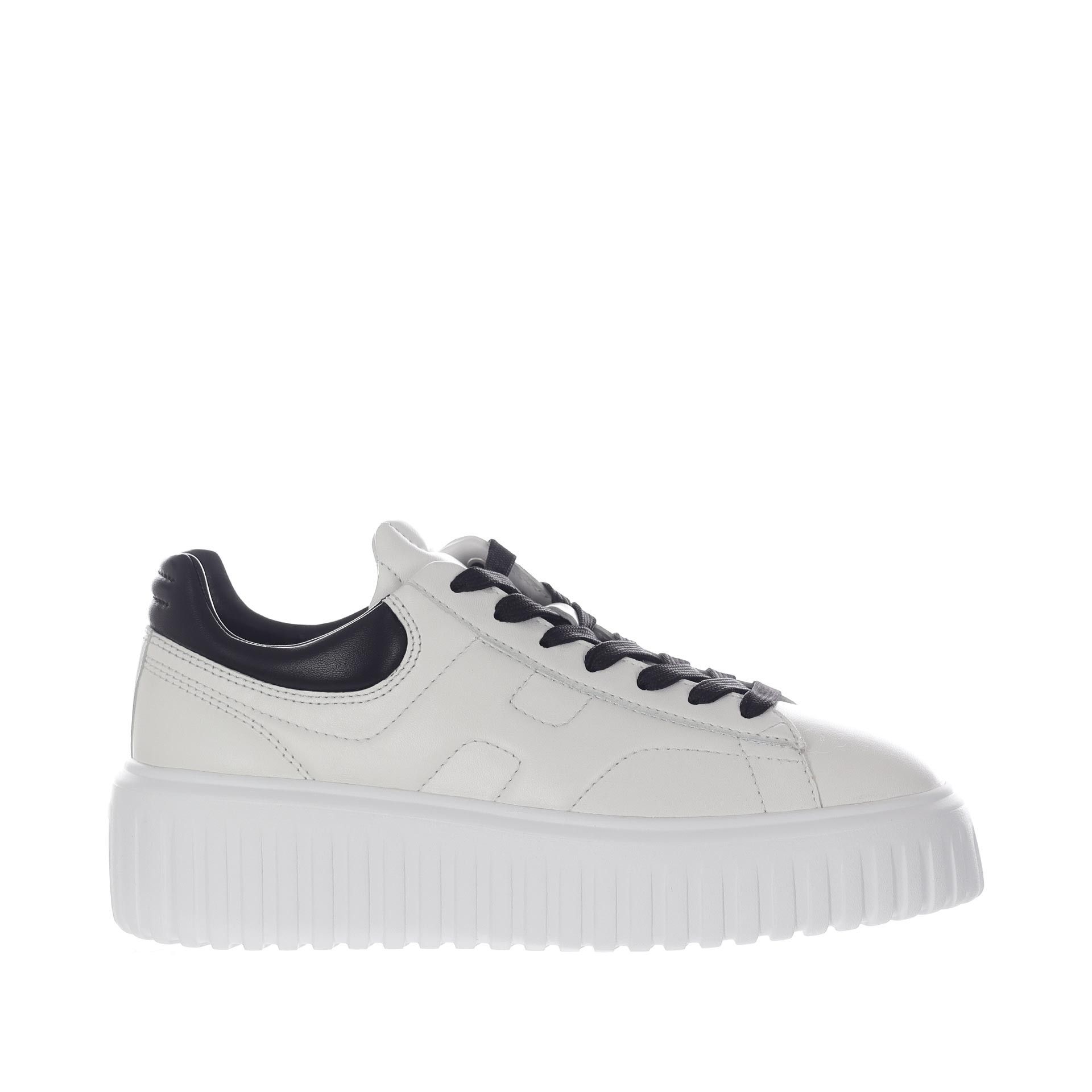 Hogan sneaker h-stripes in nappa da donna