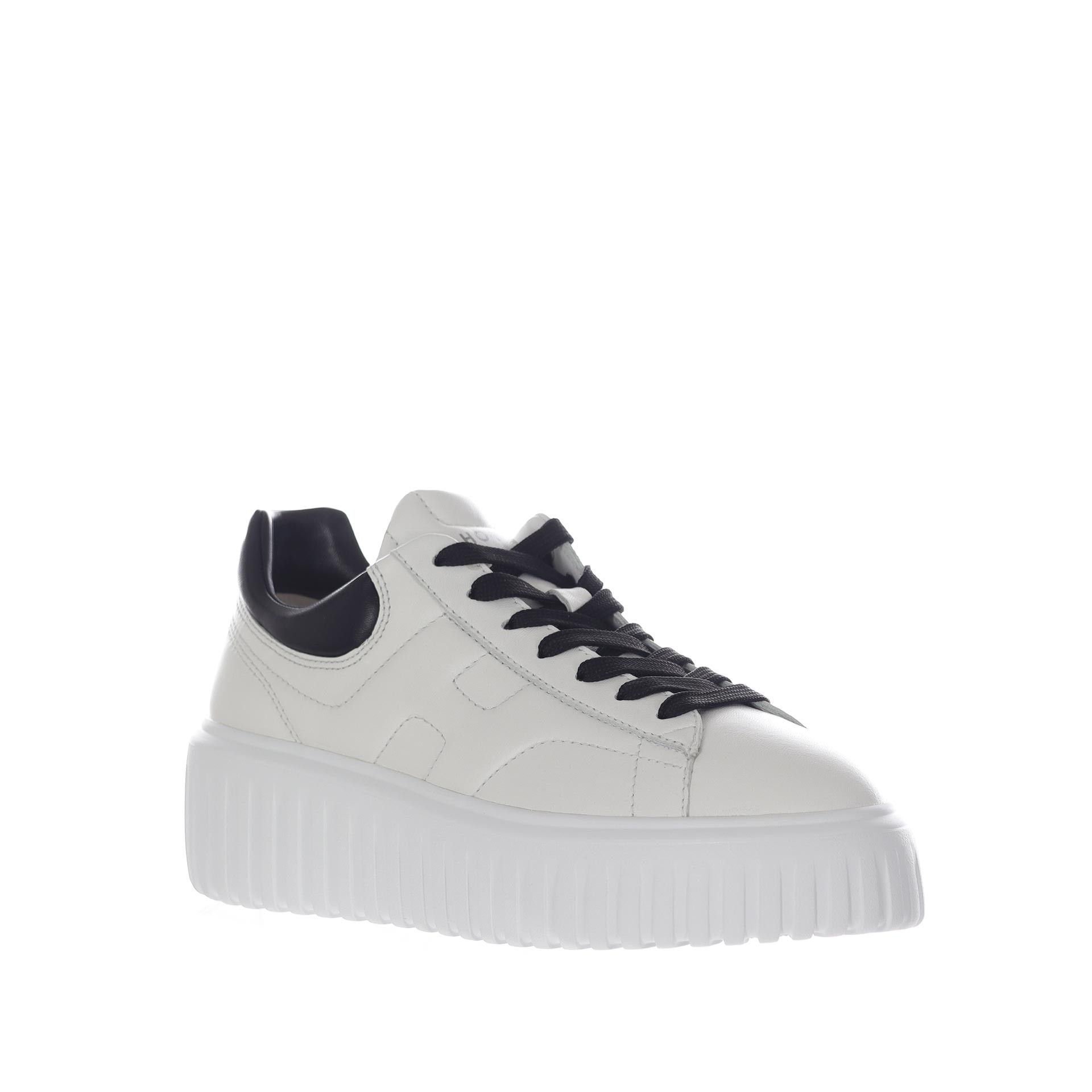 Hogan sneaker h-stripes in nappa da donna