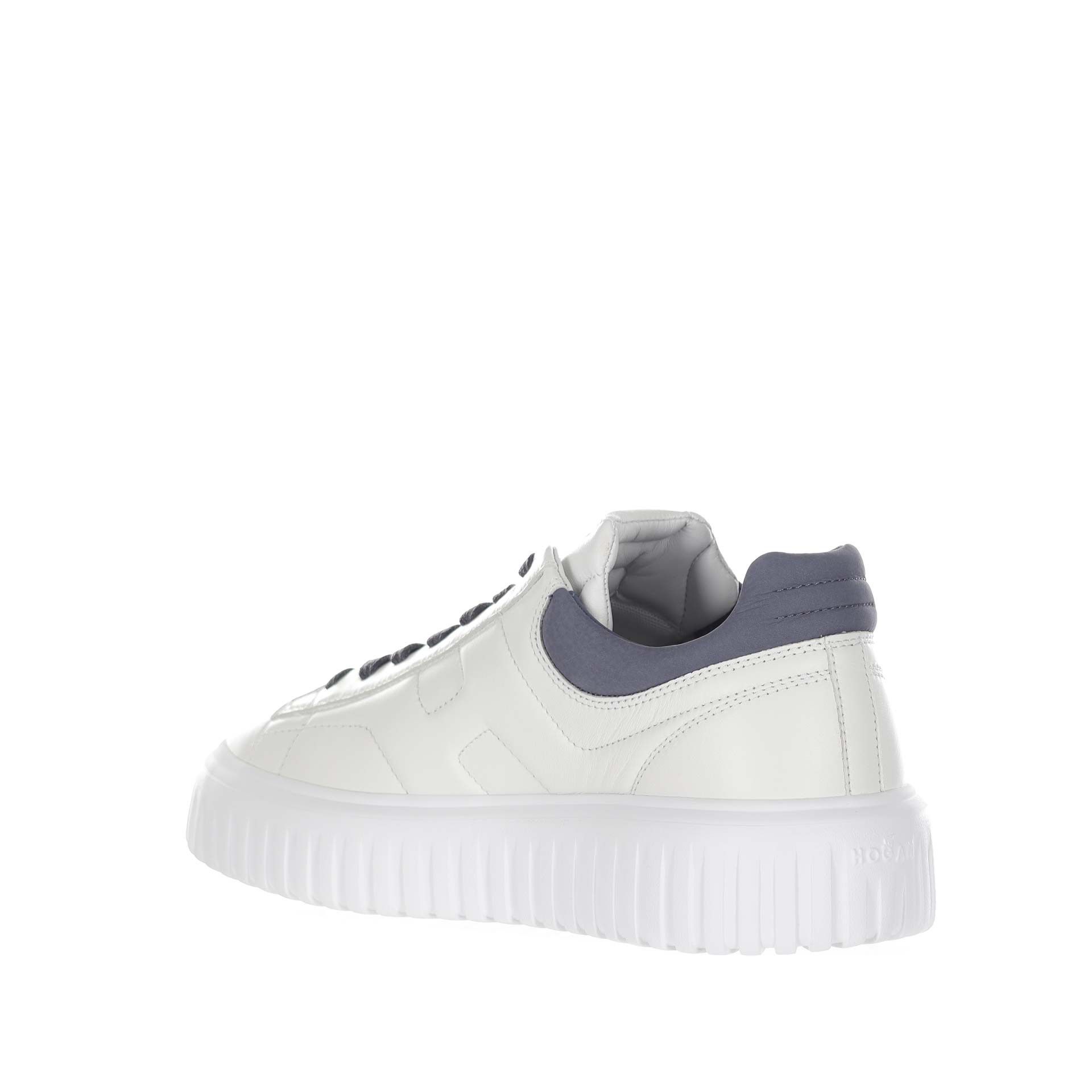Hogan sneaker h-stripes in nappa e nabuk da uomo