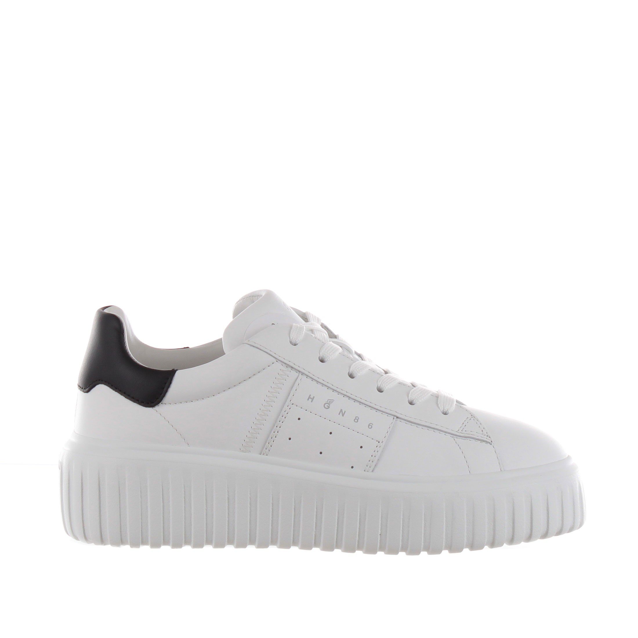 Hogan sneaker h-stripes in pelle da donna