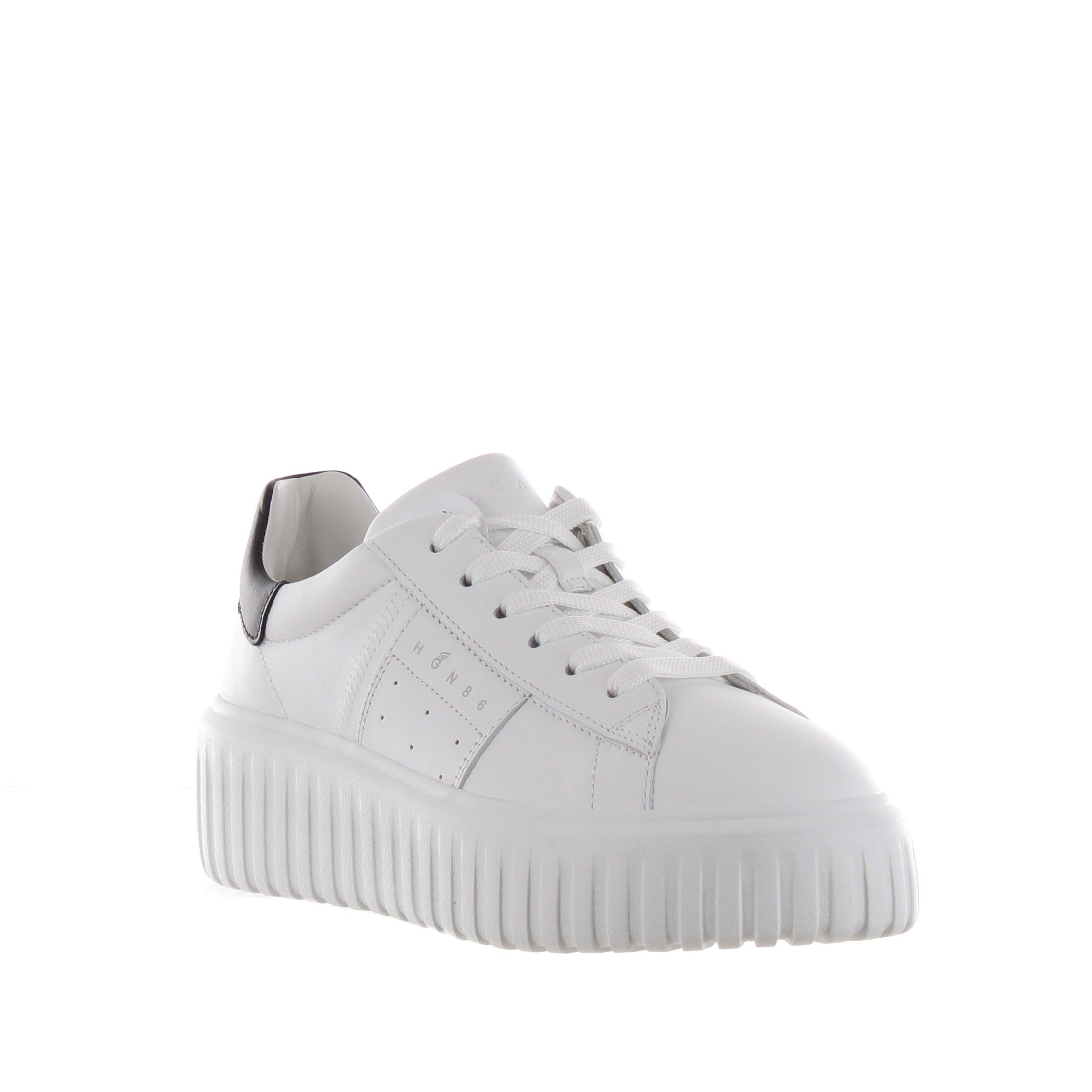 Hogan sneaker h-stripes in pelle da donna