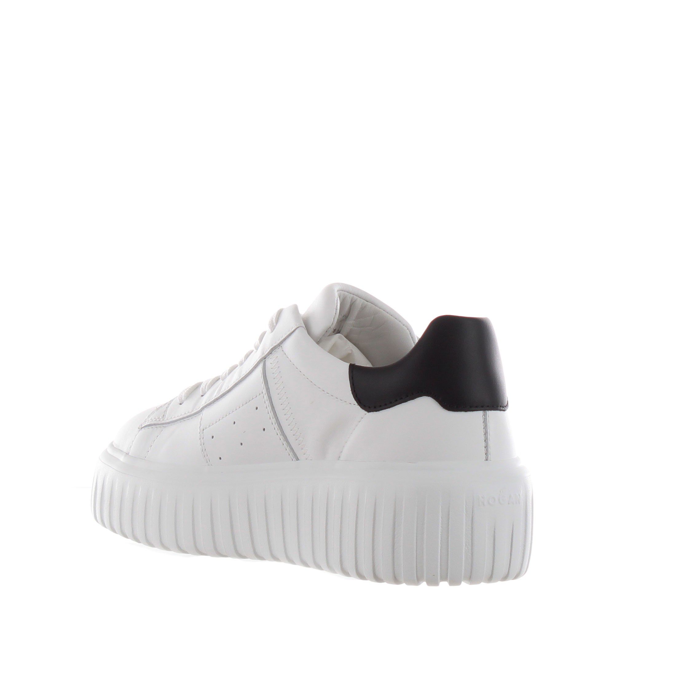 Hogan sneaker h-stripes in pelle da donna