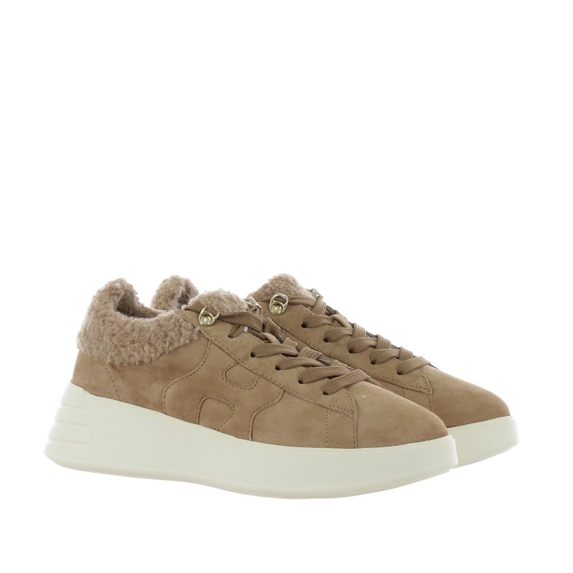 Hogan sneaker h562 in suede  da donna