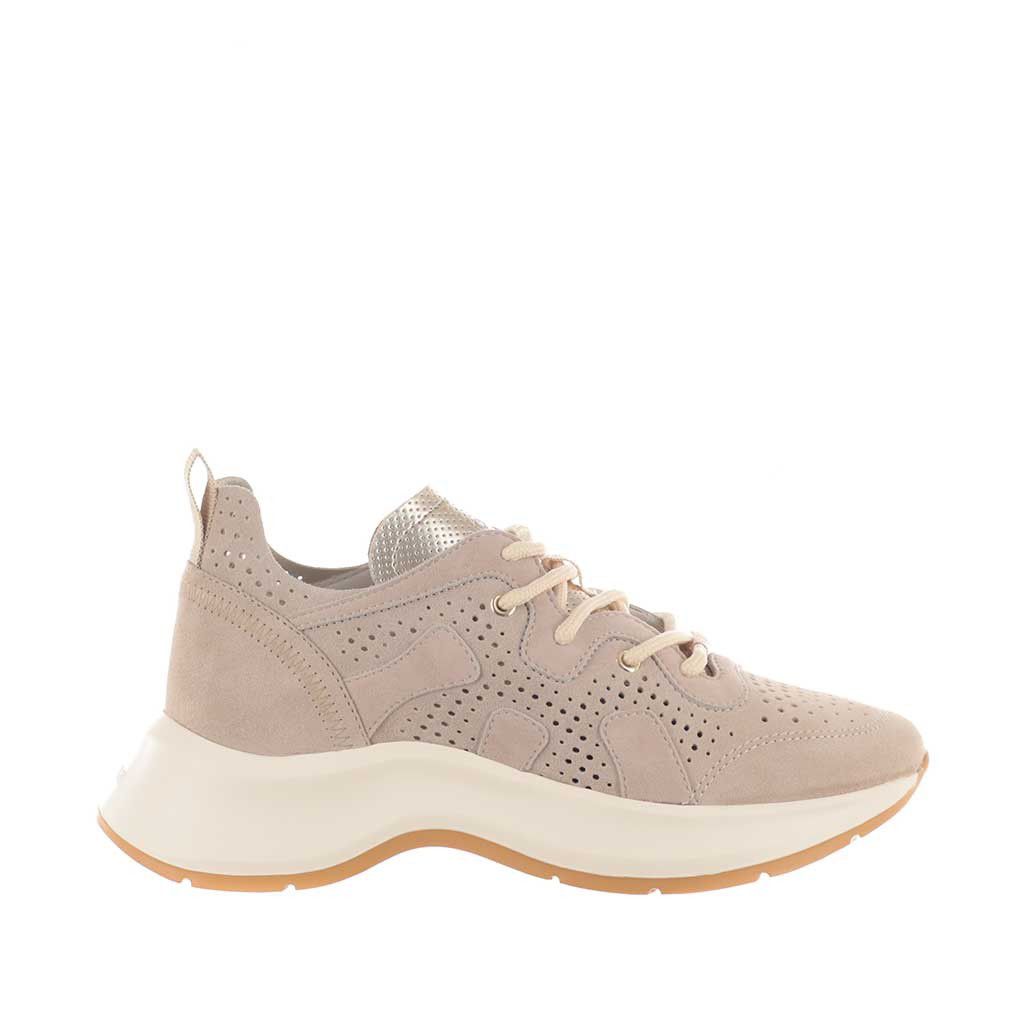 Hogan sneaker h585 in suede da donna