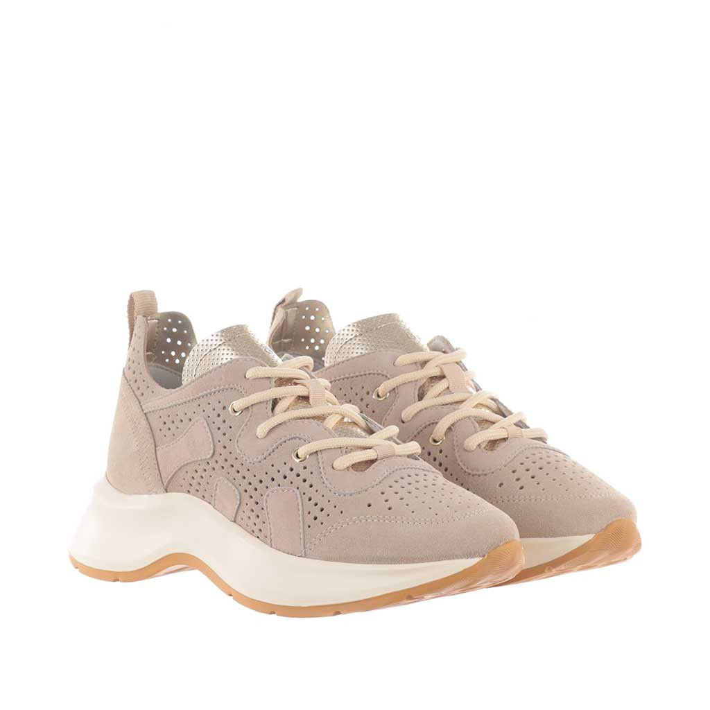 Hogan sneaker h585 in suede da donna