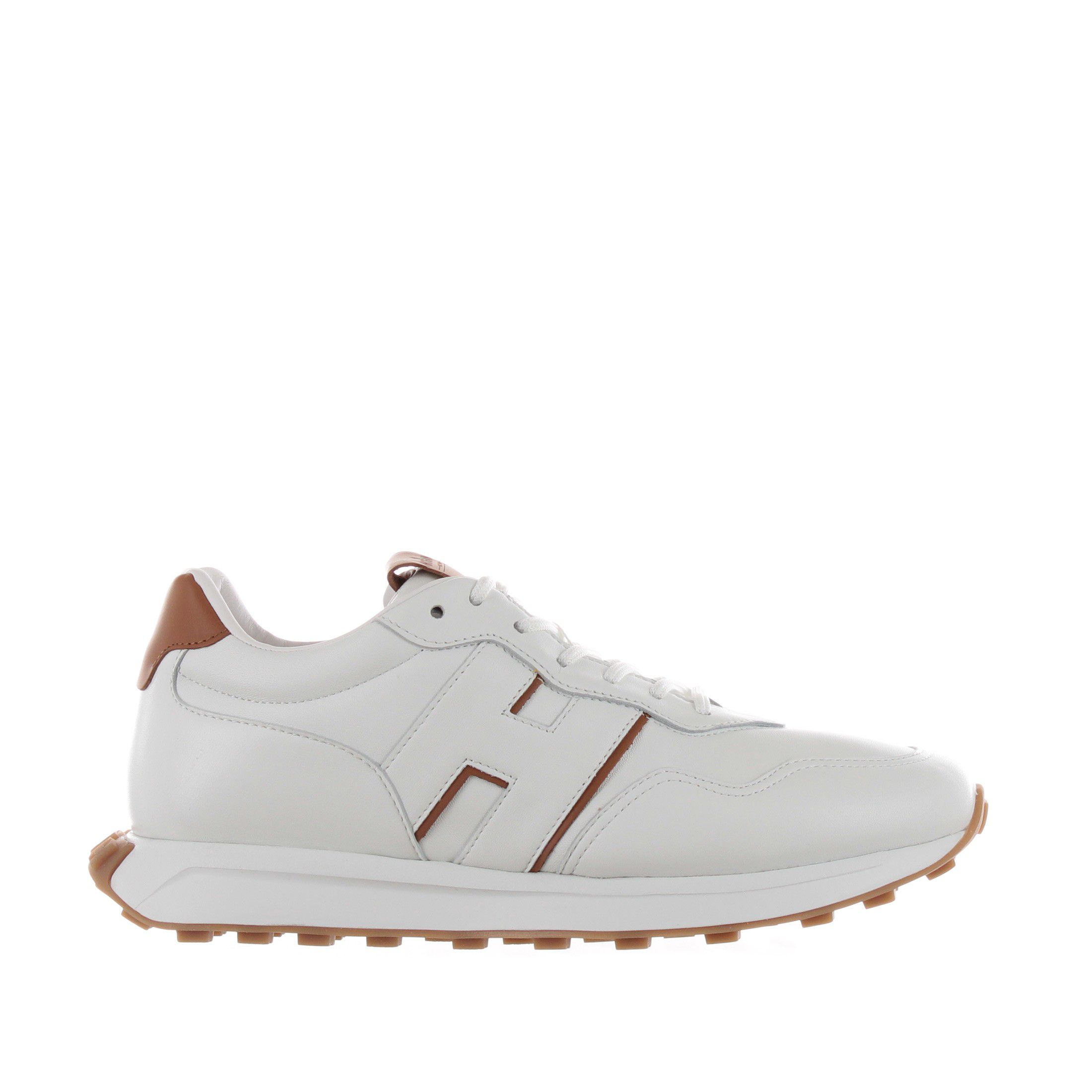 Hogan sneaker h601 in pelle da uomo