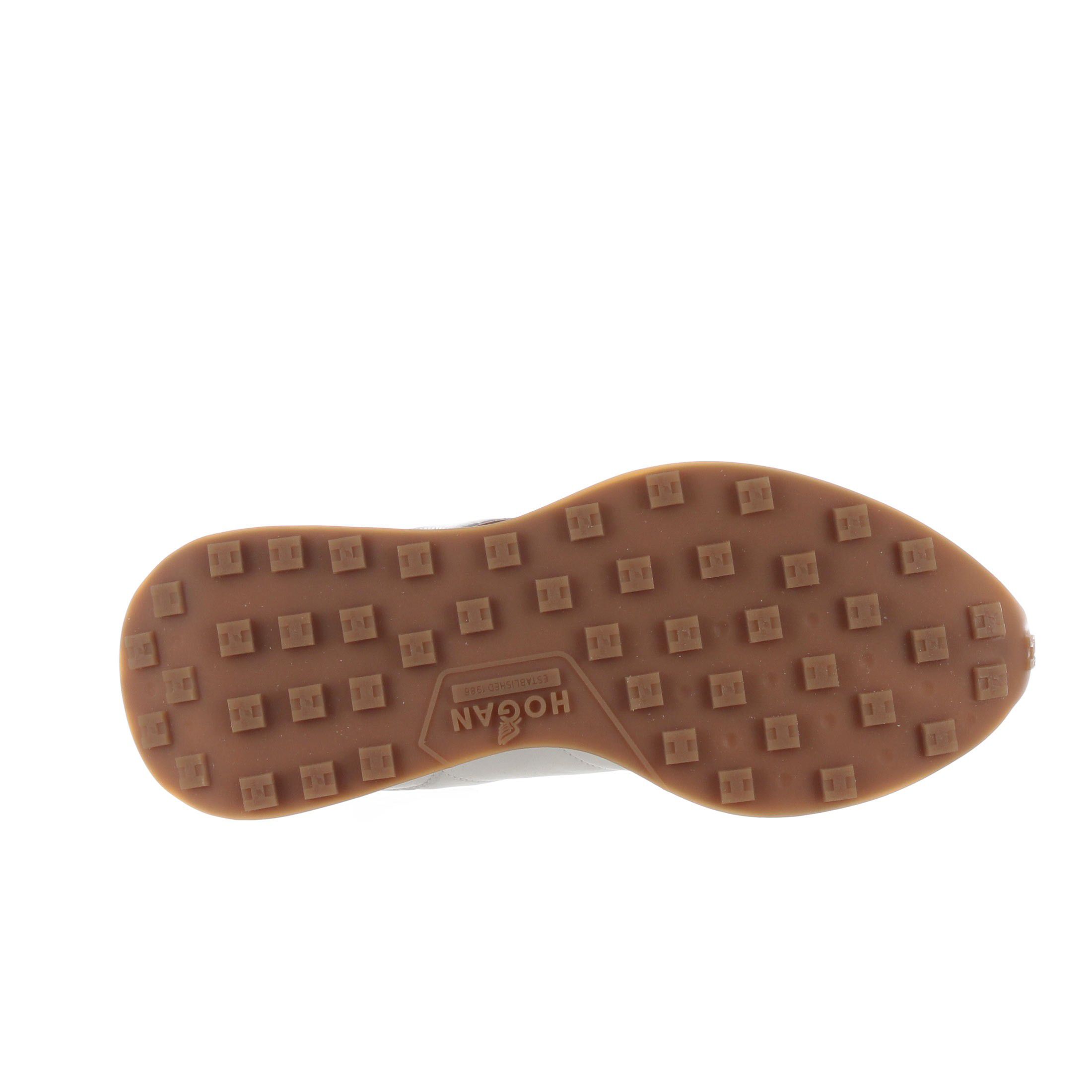 Hogan sneaker h601 in pelle da uomo