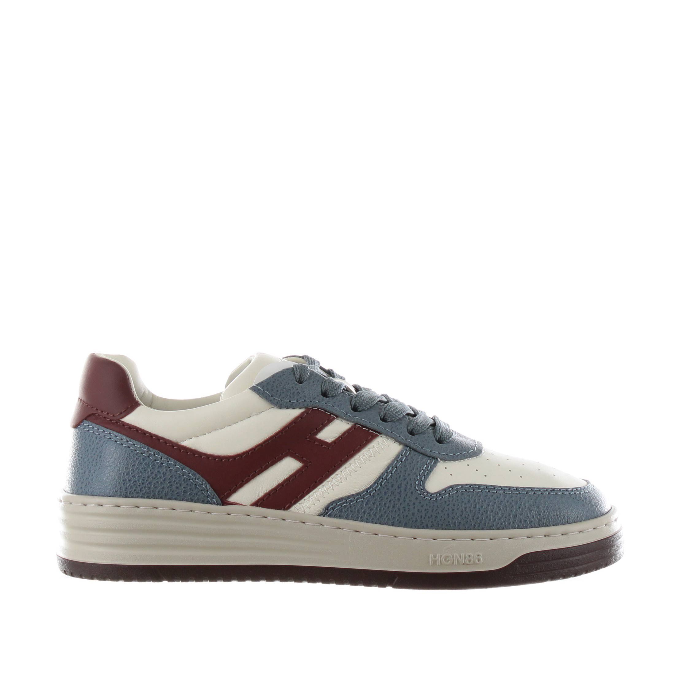 Hogan sneaker h630 in pelle martellata da donna
