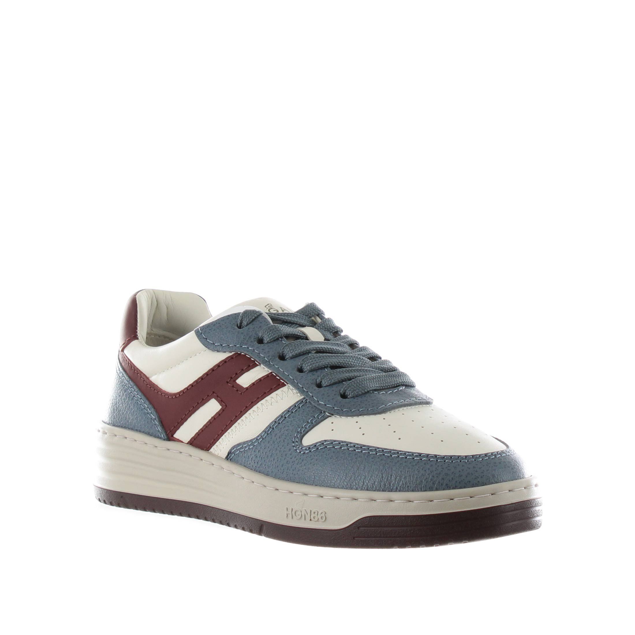 Hogan sneaker h630 in pelle martellata da donna