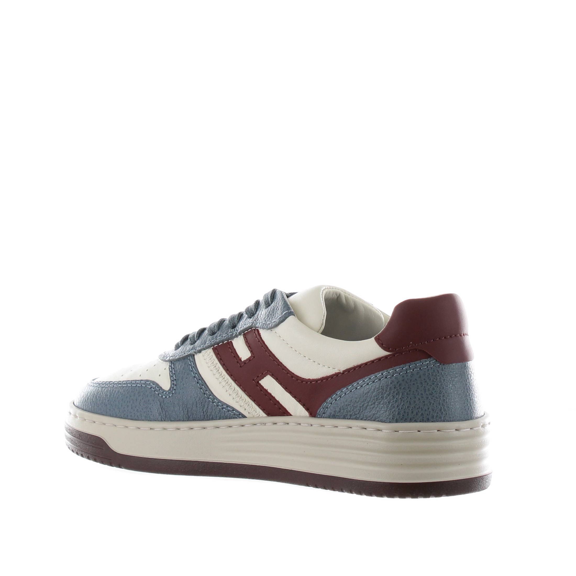 Hogan sneaker h630 in pelle martellata da donna