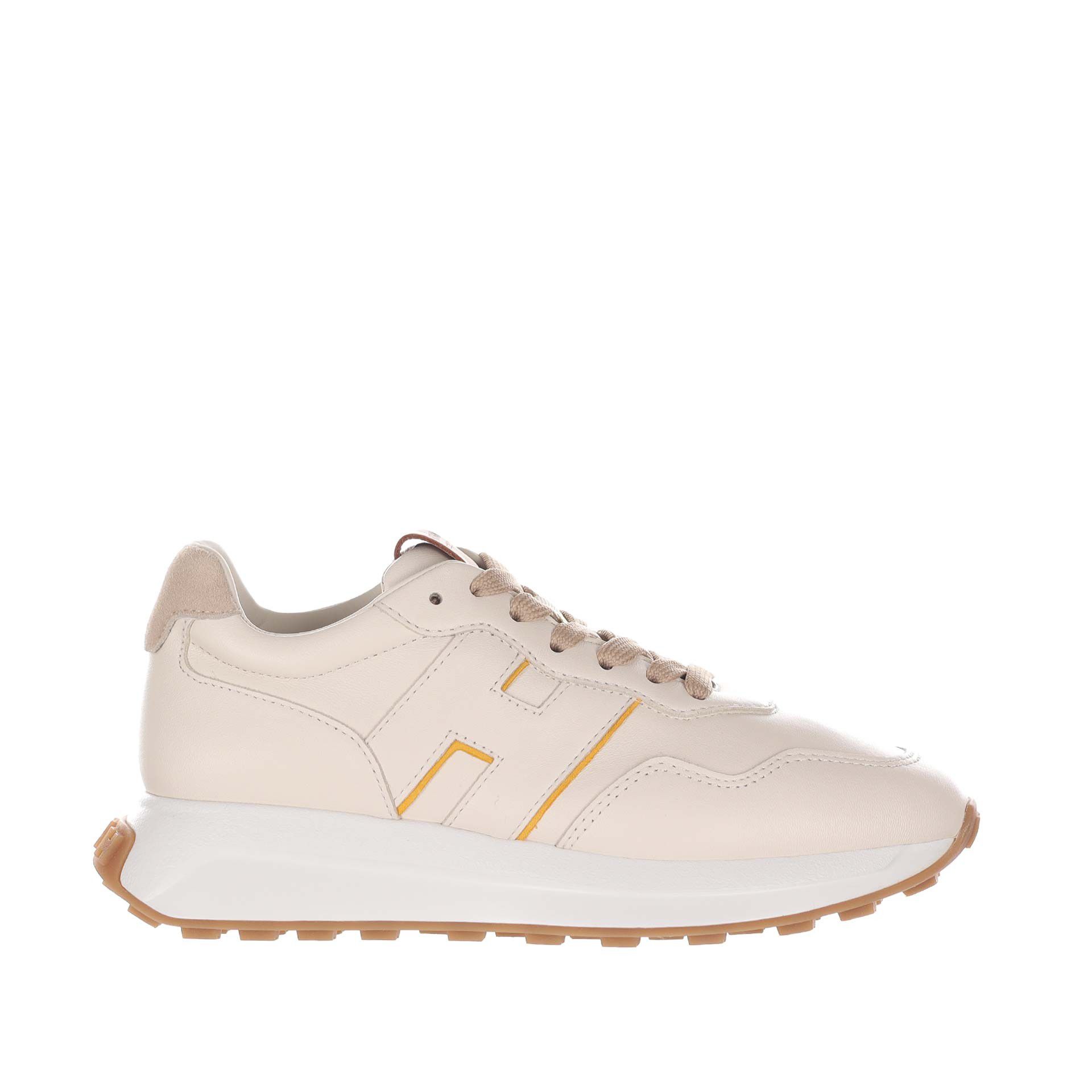 Sneaker h641 in pelle
