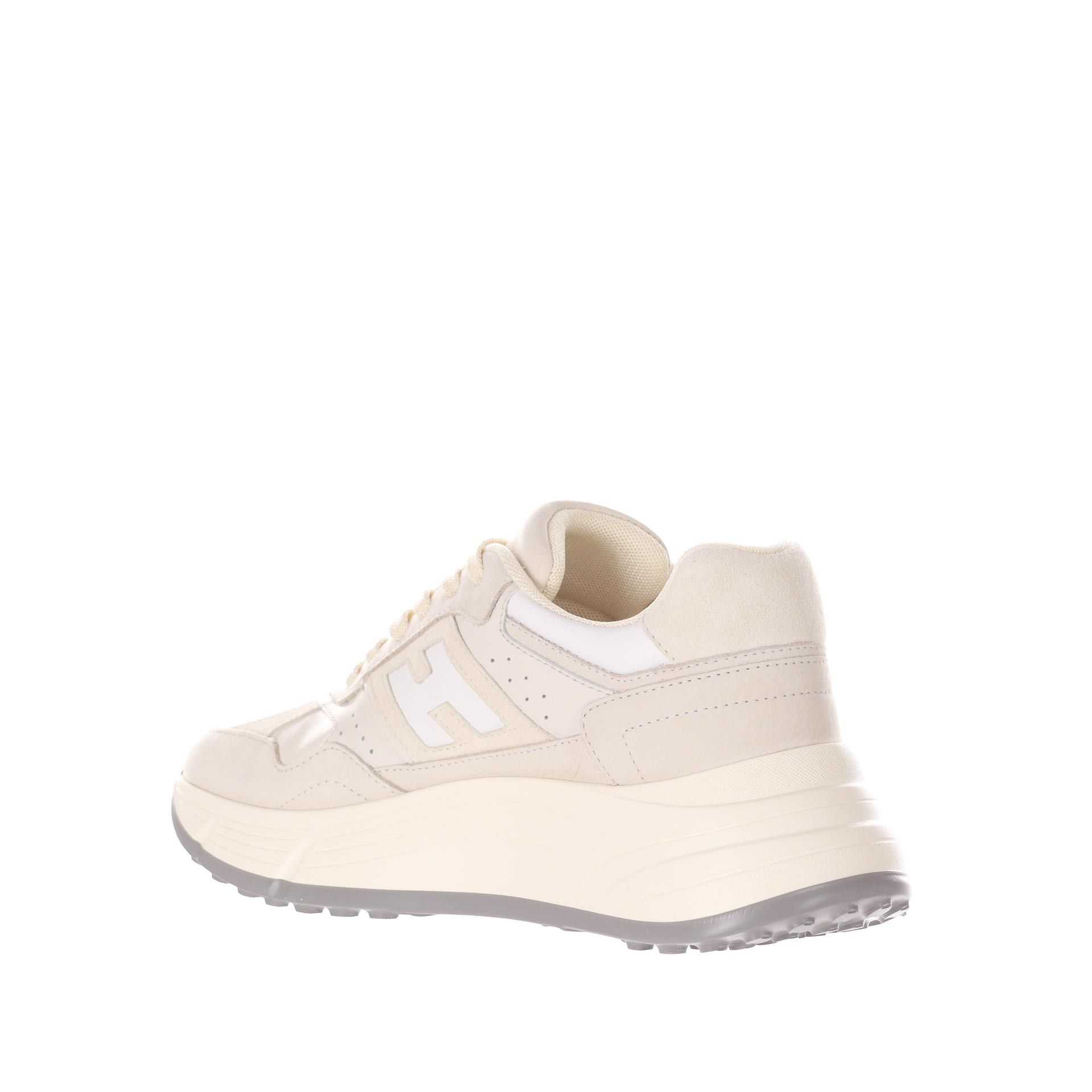 Hogan sneaker hi-fi in nabuk e pelle da donna