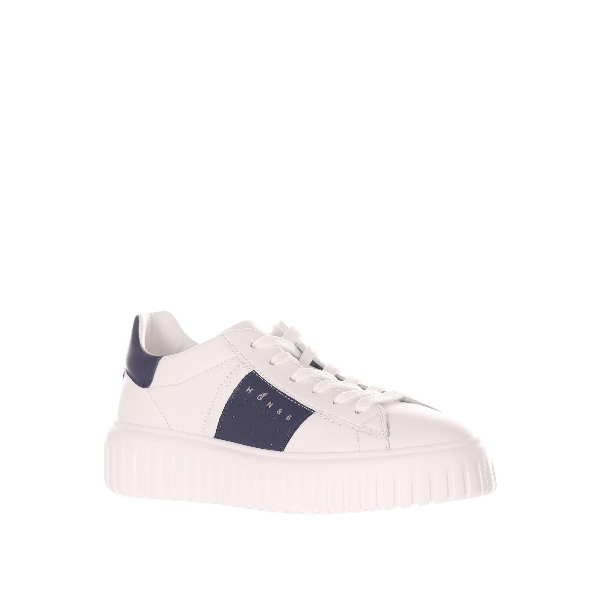 Hogan sneaker hogan h-stripes in nappa da uomo