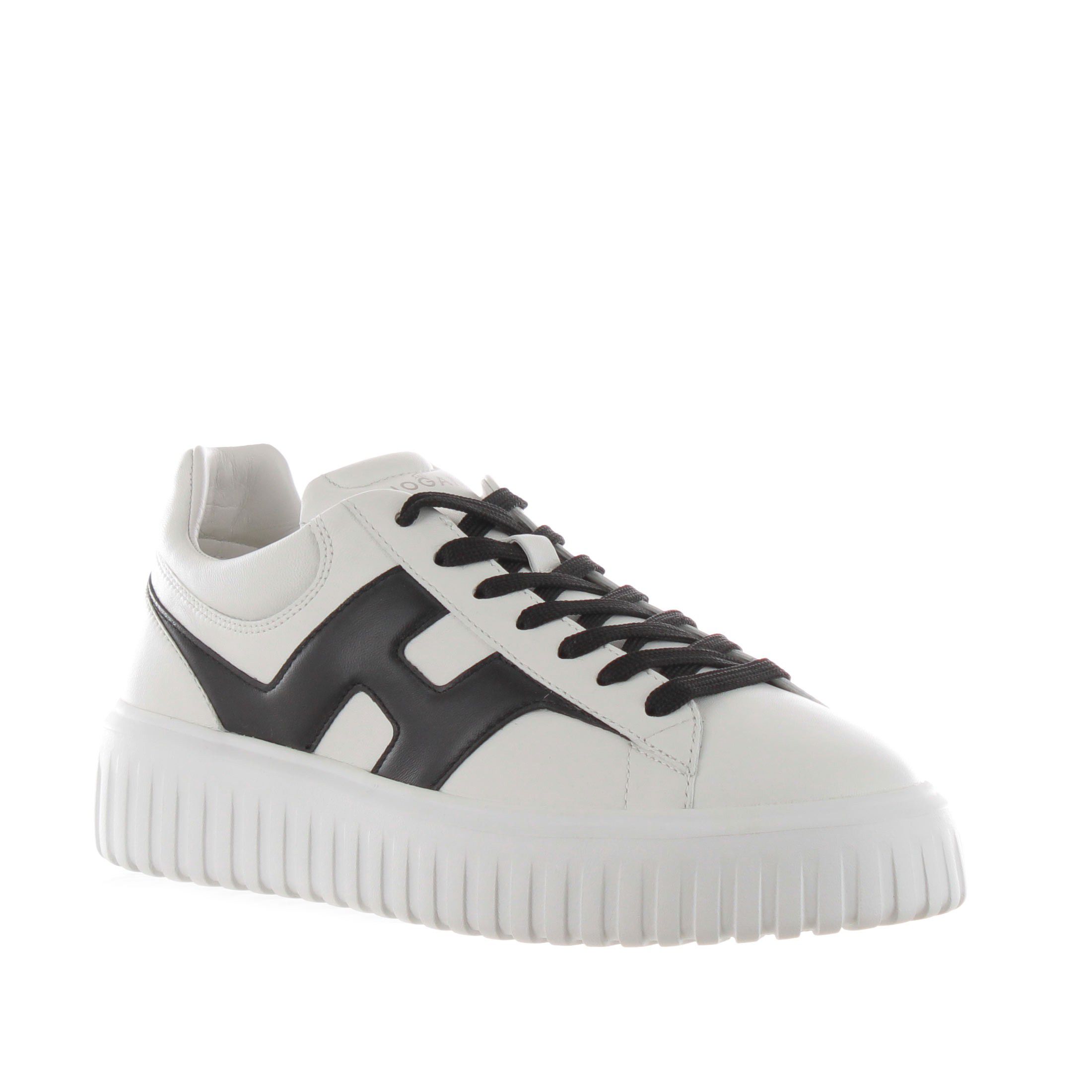 Hogan sneaker hogan h-stripes in nappa da uomo