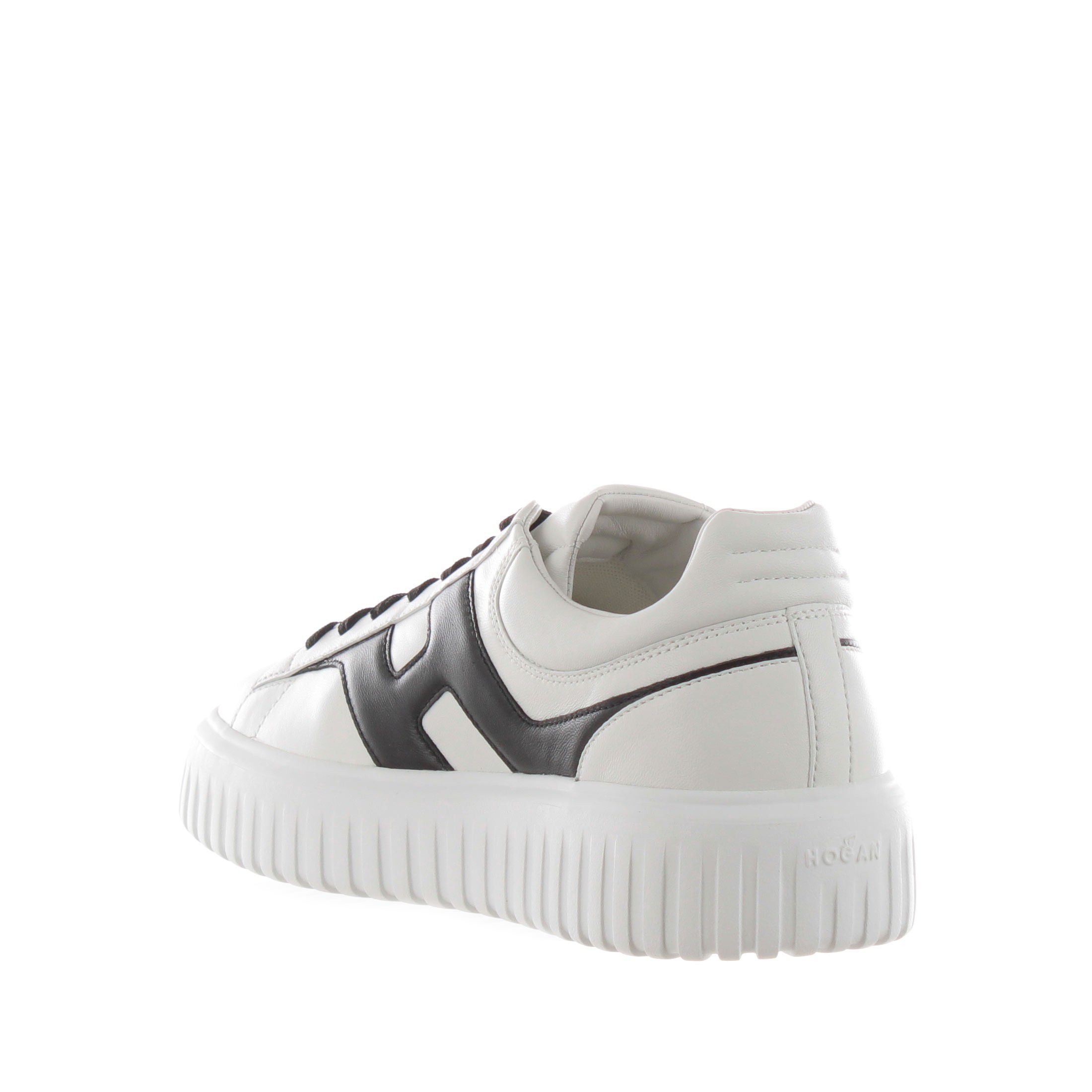 Hogan sneaker hogan h-stripes in nappa da uomo