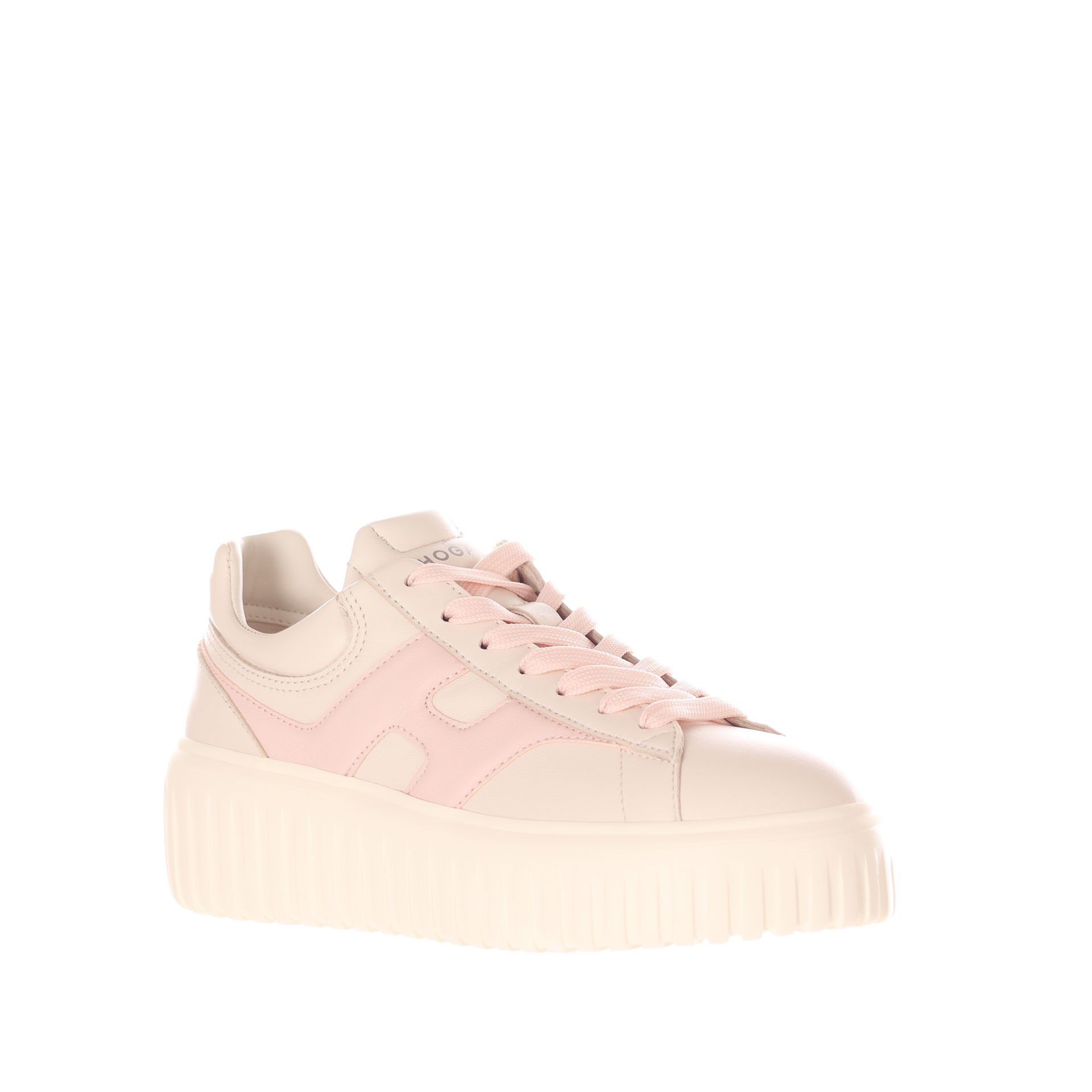 Hogan sneaker hogan h-stripes in nappa da donna