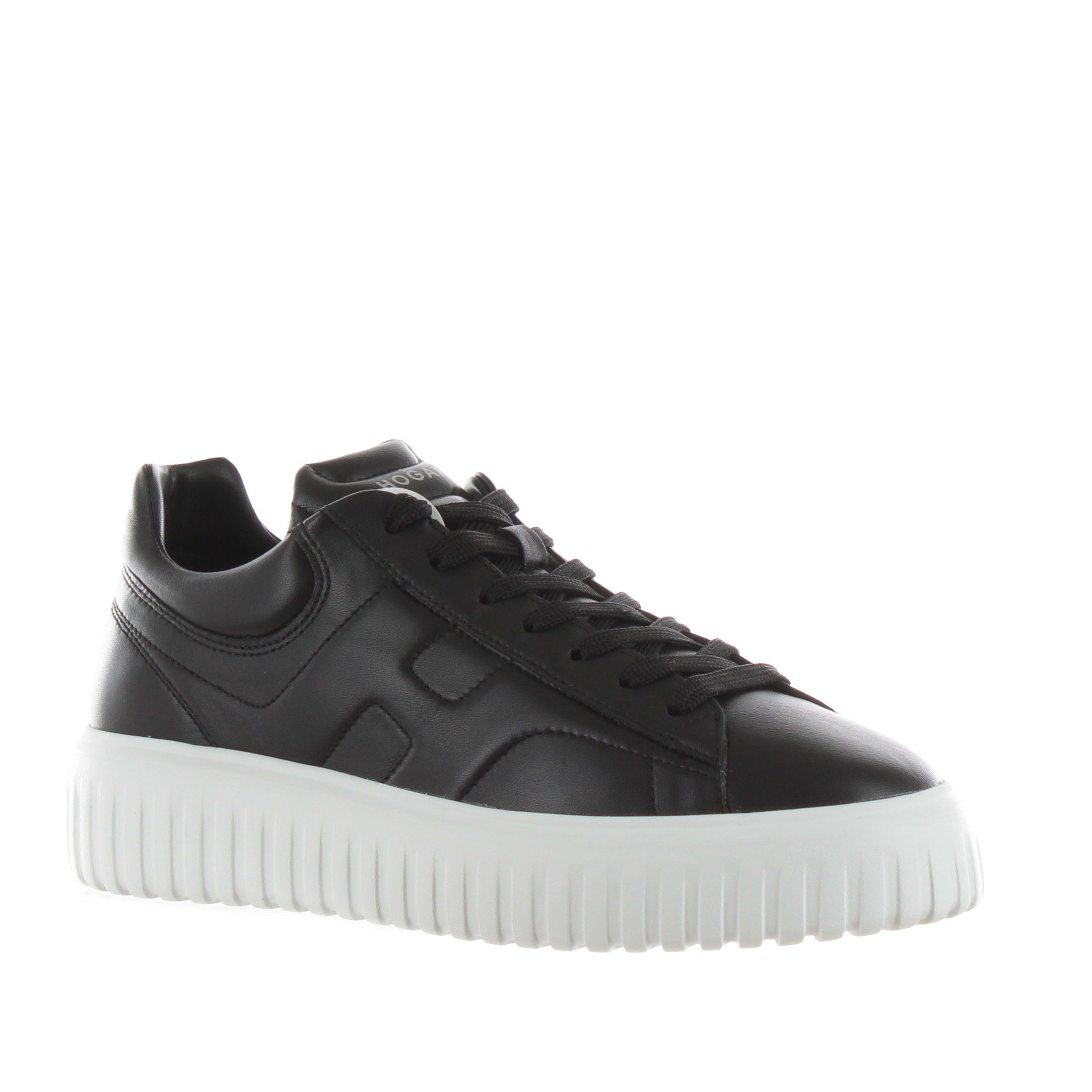 Hogan sneaker hogan h-stripes in nappa da uomo