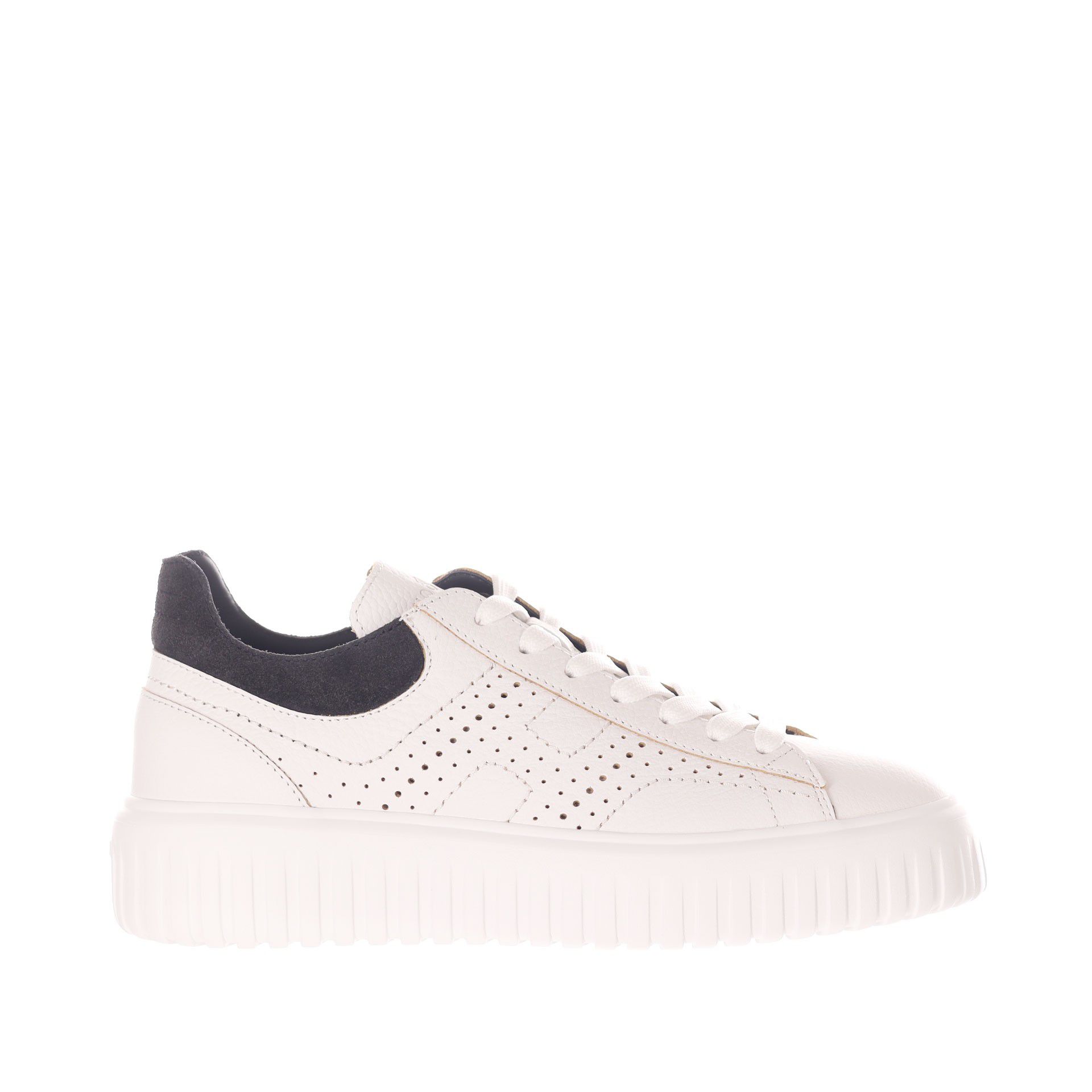 Hogan sneaker hogan h-stripes in pelle da uomo