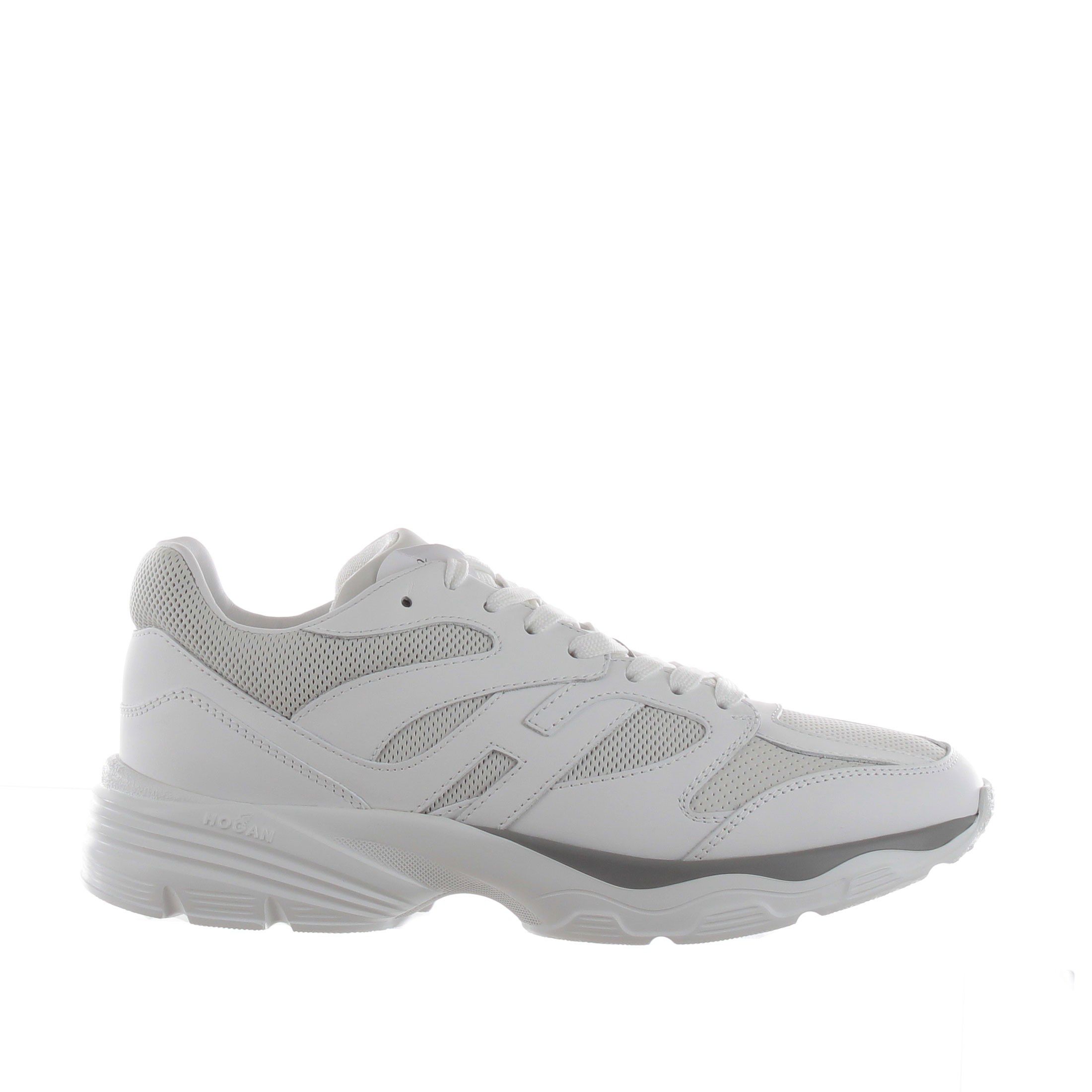 Hogan sneaker hogan h665 in pelle da uomo