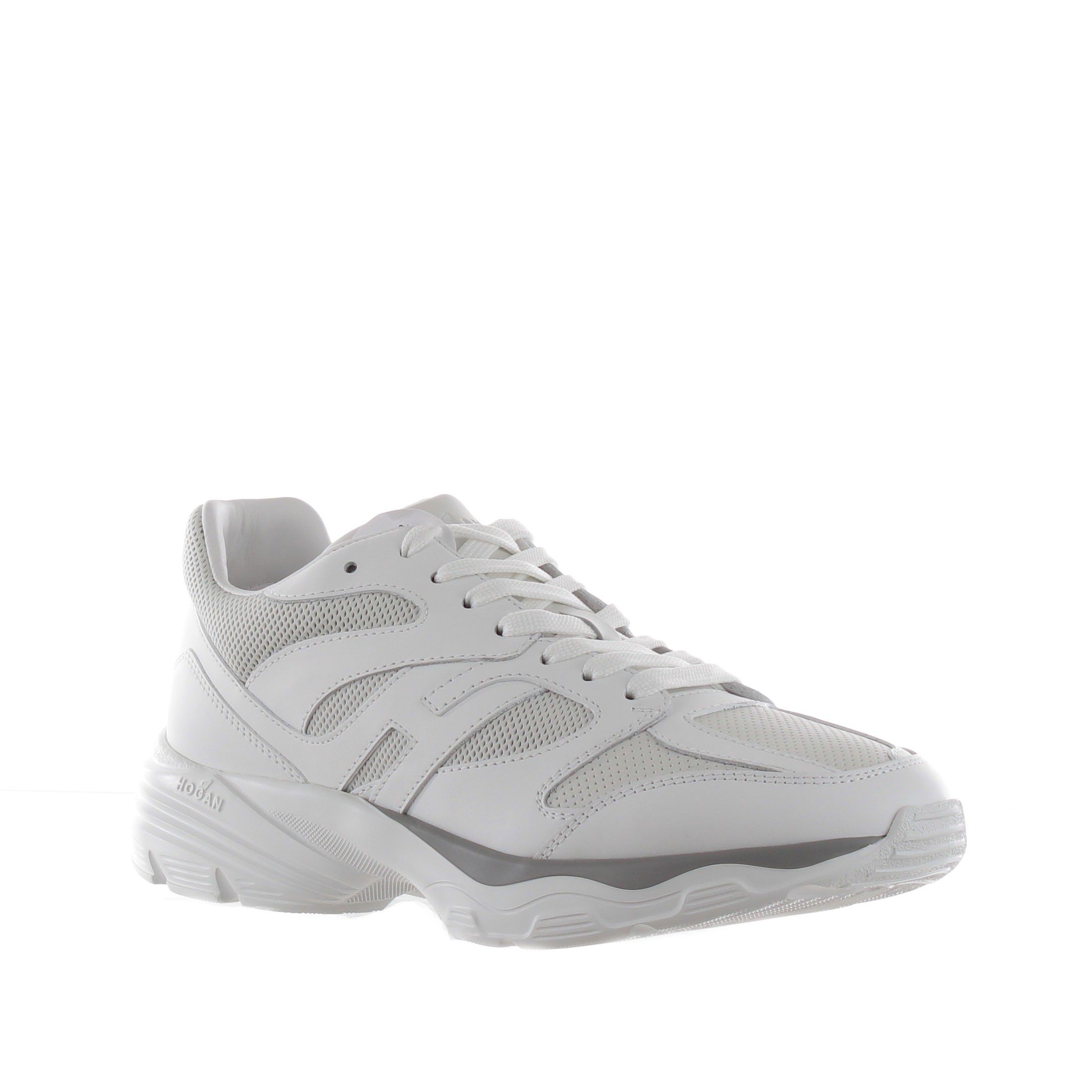 Hogan sneaker hogan h665 in pelle da uomo