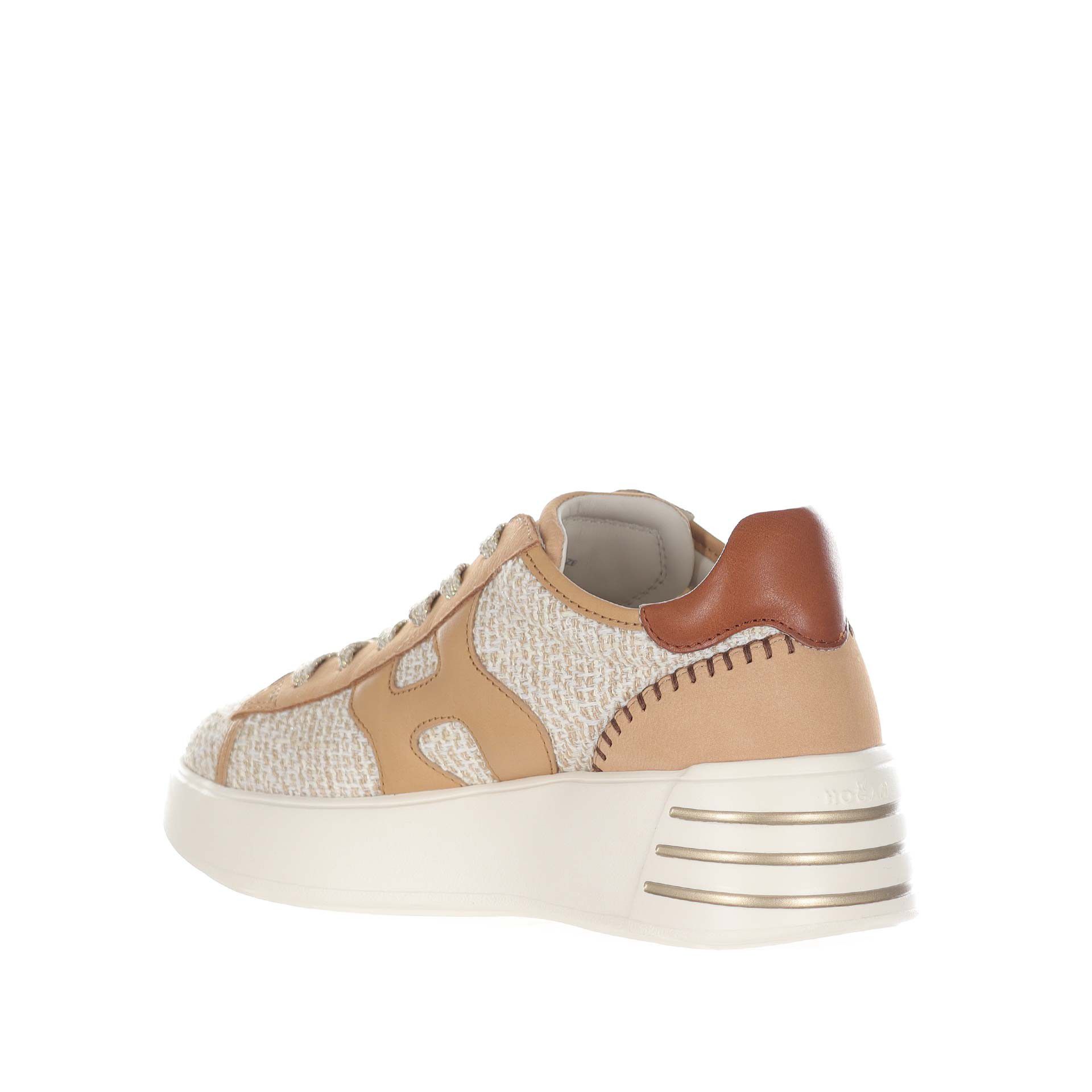 Sneaker hogan rebel h564 in tessuto boucle