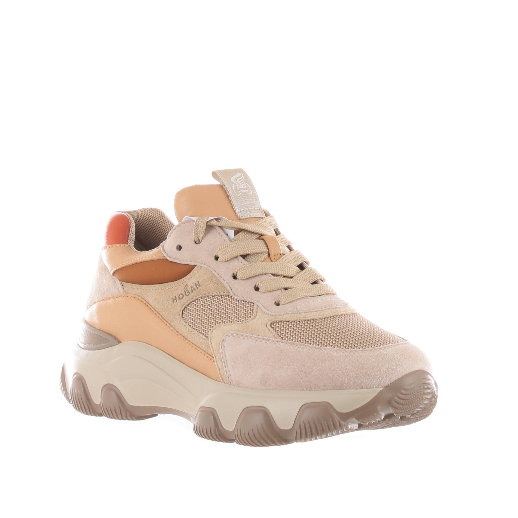 Hogan sneaker hyperactive in pelle scamosciata da donna