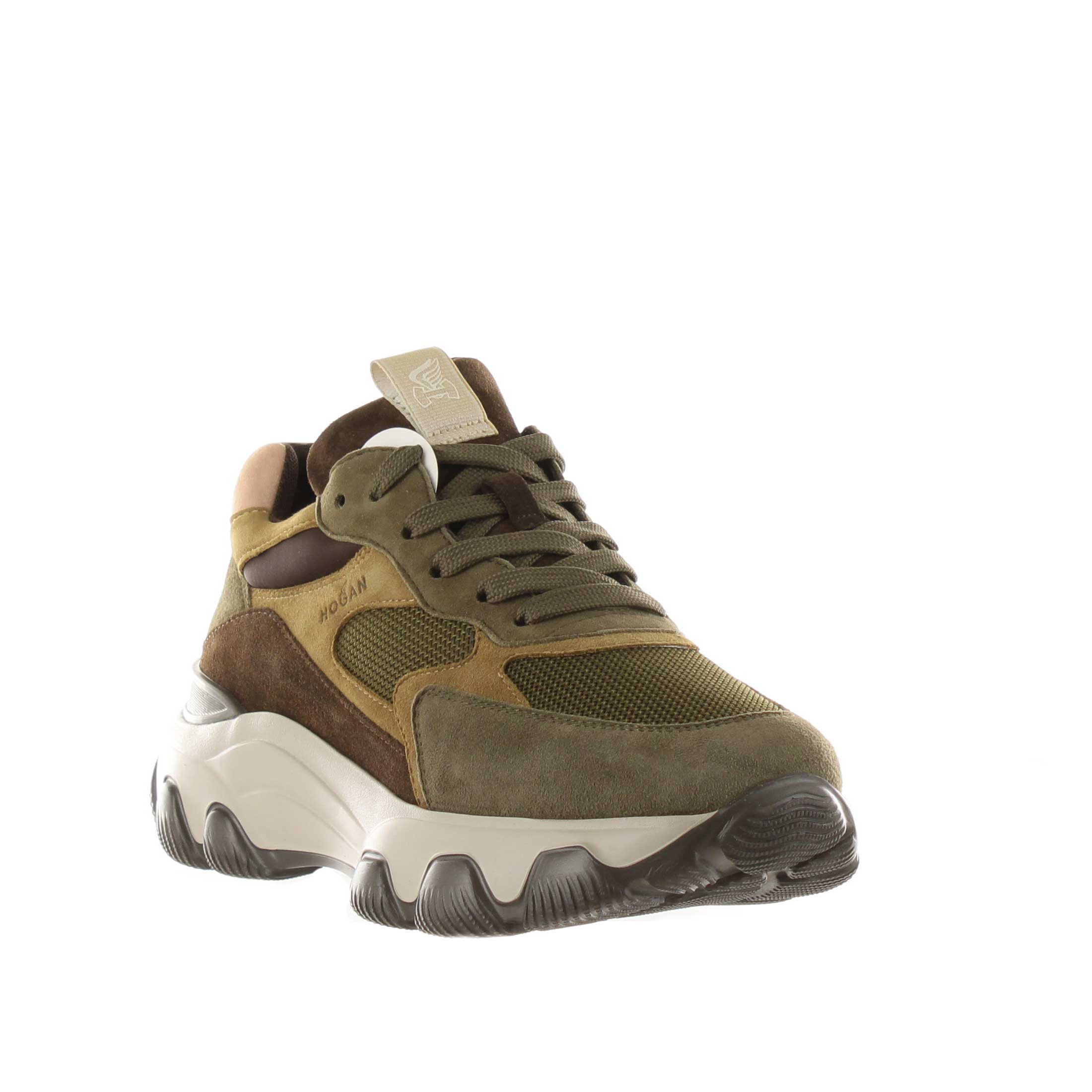 Hogan sneaker hyperactive in pelle scamosciata da donna