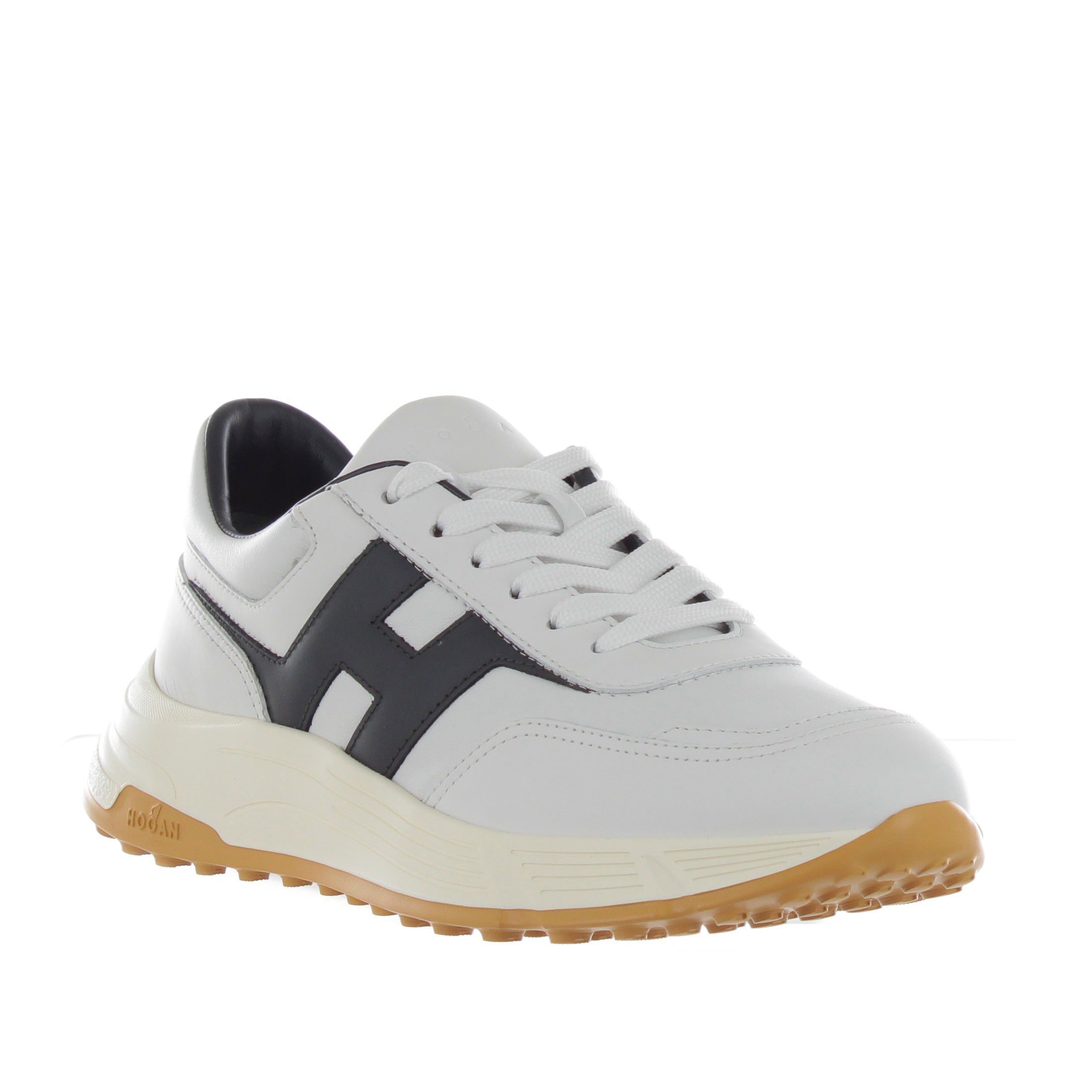 Hogan sneaker hyperlight in camoscio e tessuto tecnico da uomo