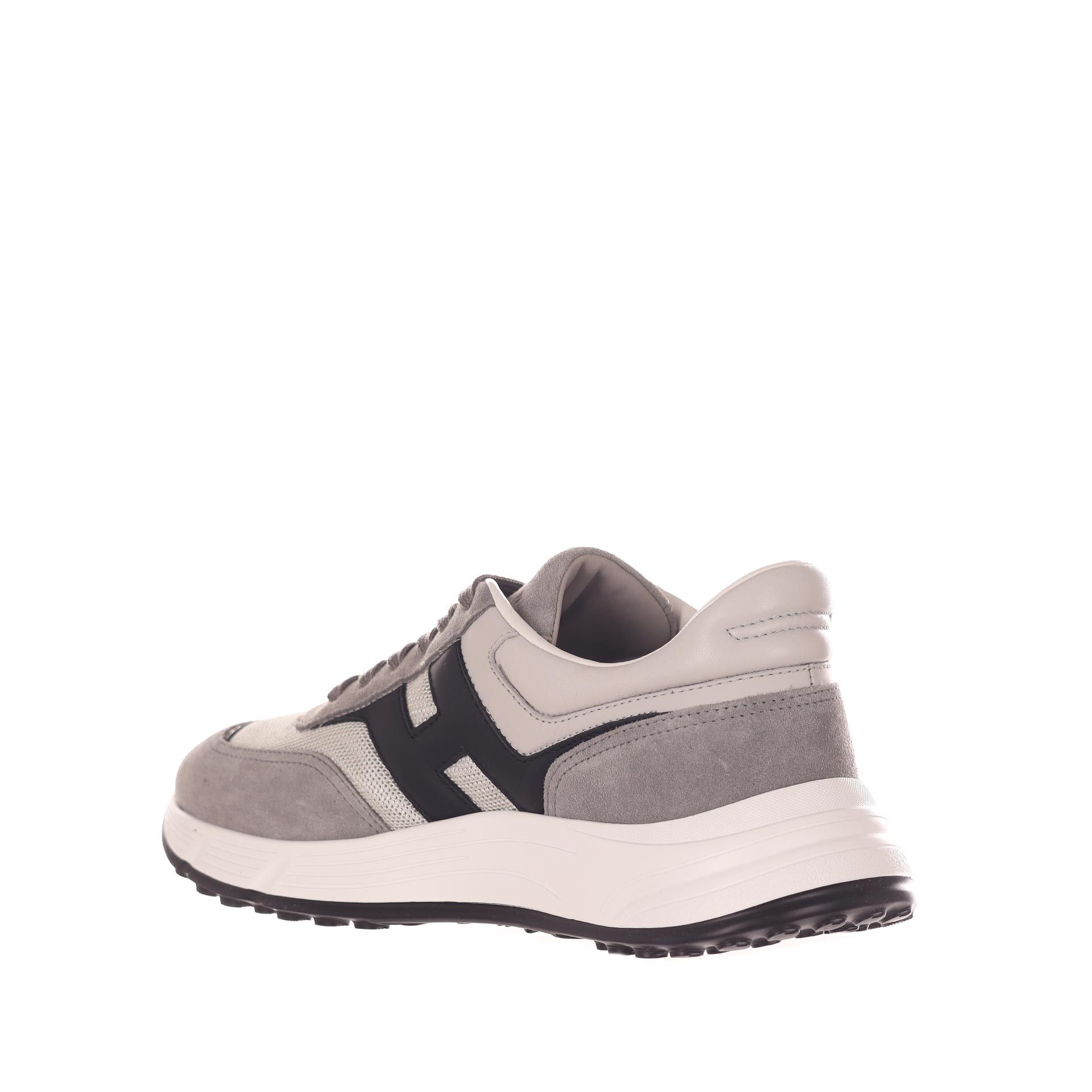Hogan sneaker hyperlight in camoscio e tessuto tecnico da uomo