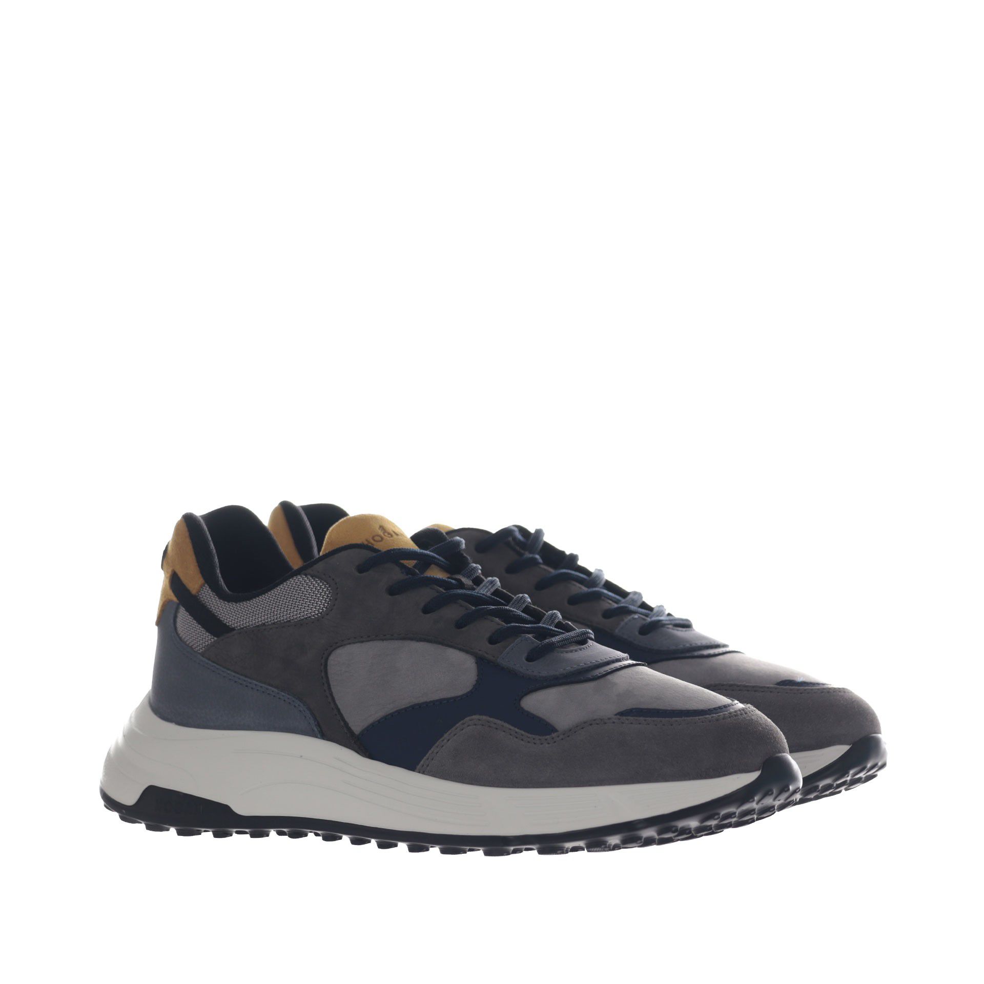 Hogan sneaker hyperlight in pelle scamosciata da uomo