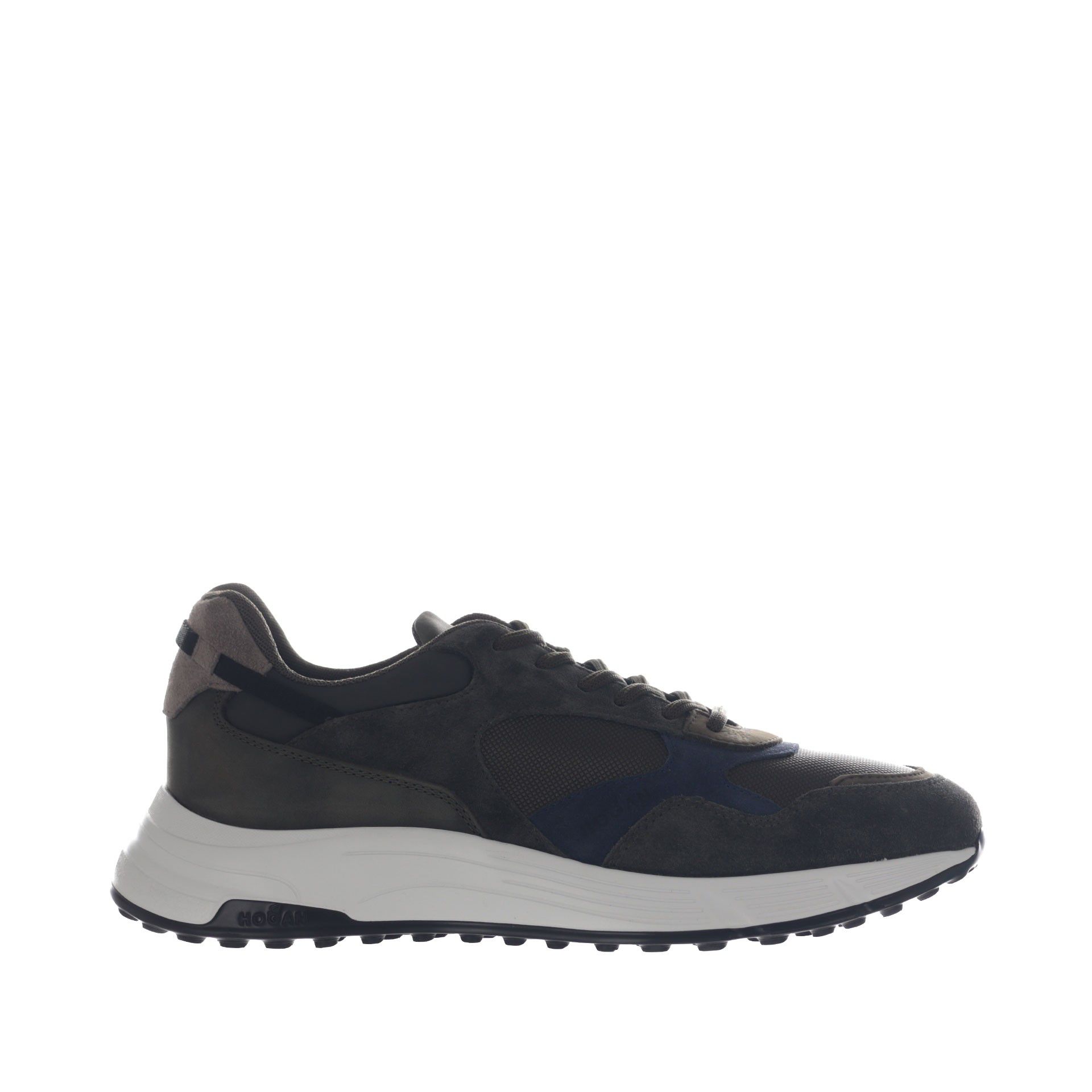 Hogan sneaker hyperlight in pelle scamosciata da uomo