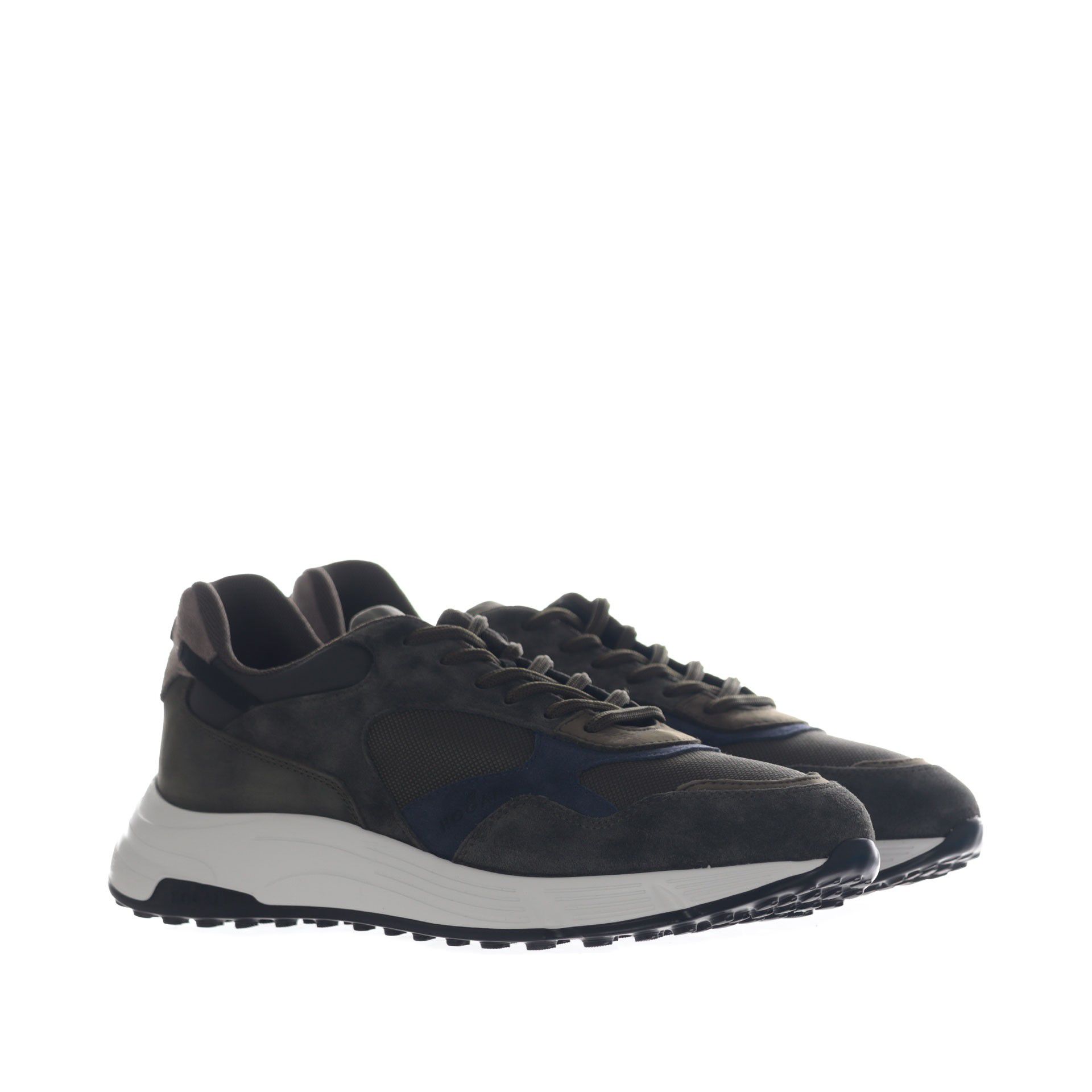 Hogan sneaker hyperlight in pelle scamosciata da uomo