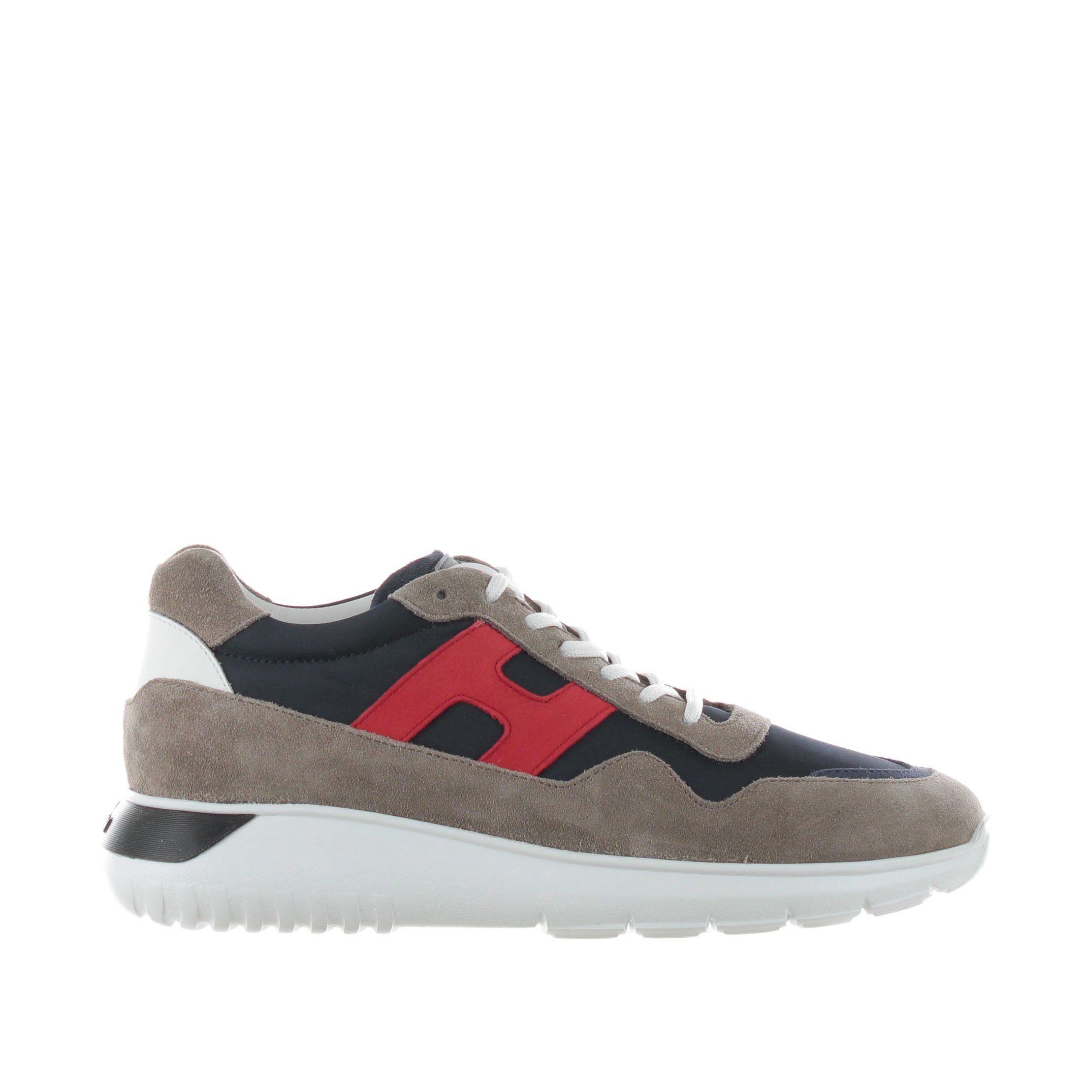 Hogan sneaker interactive³ in camoscio da uomo