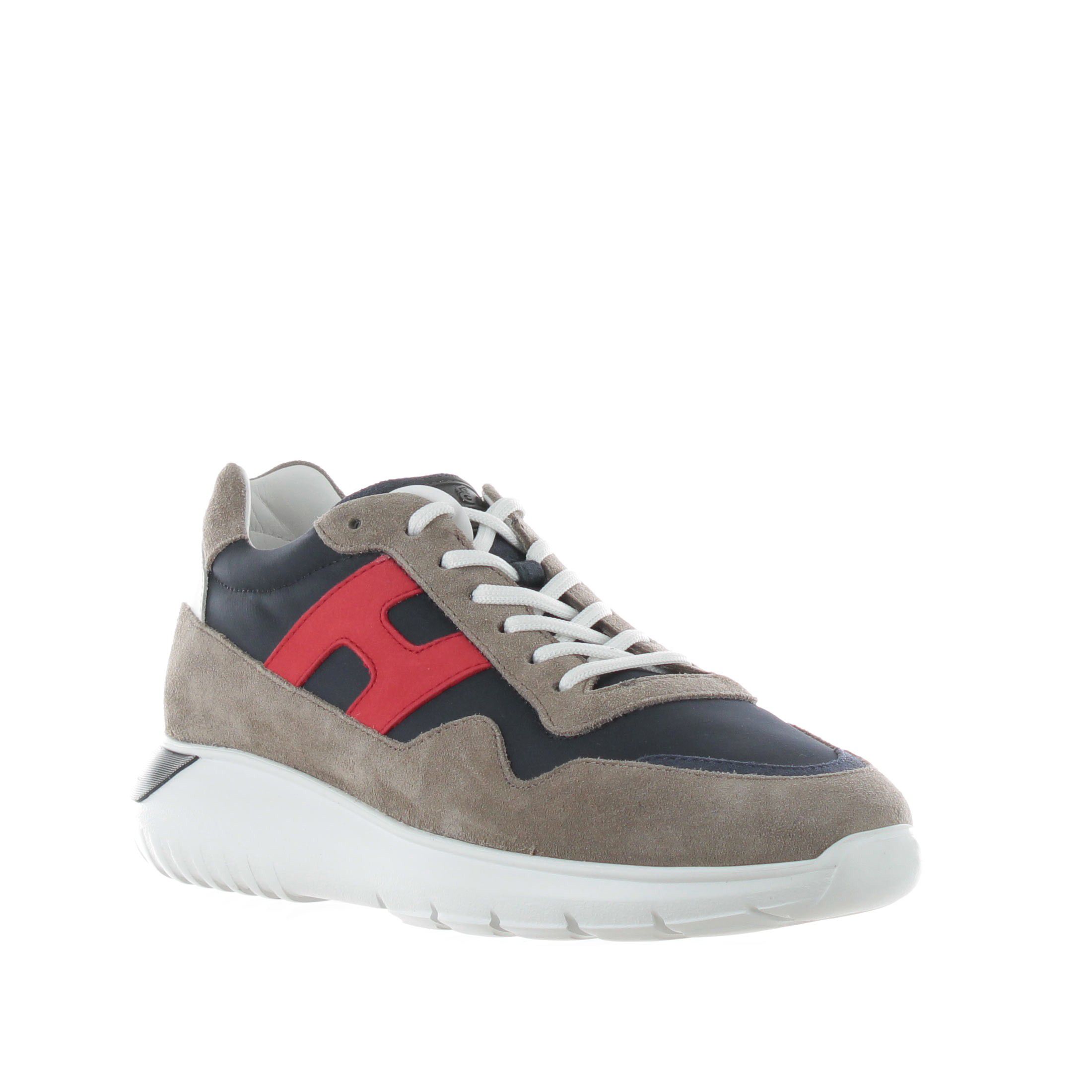 Hogan sneaker interactive³ in camoscio da uomo