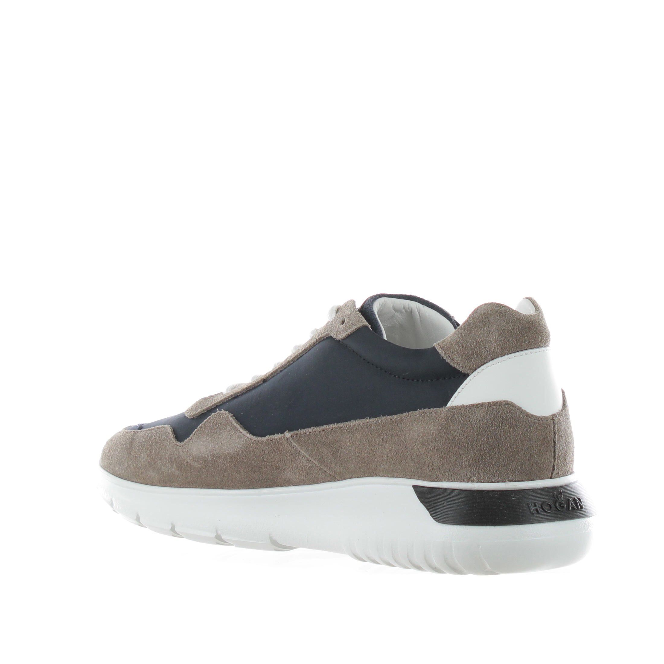 Hogan sneaker interactive³ in camoscio da uomo