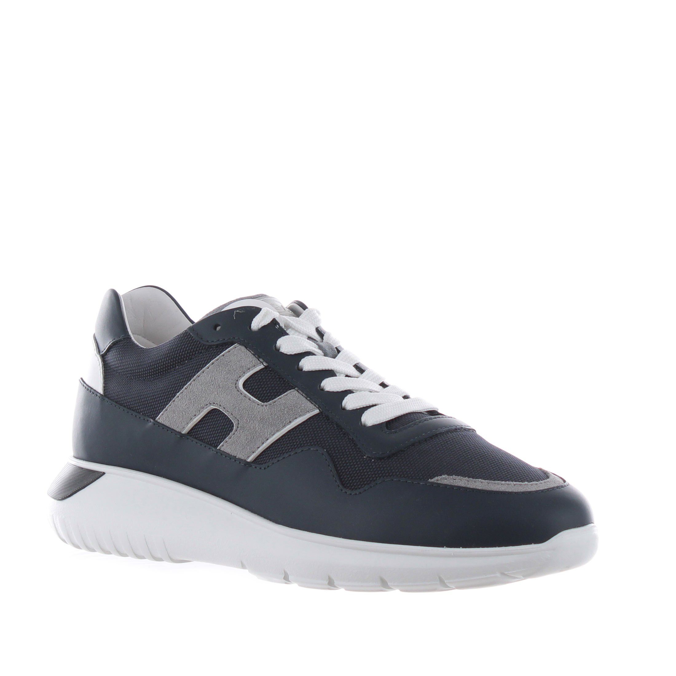 Hogan sneaker interactive³ in pelle e tessuto tecnico da uomo