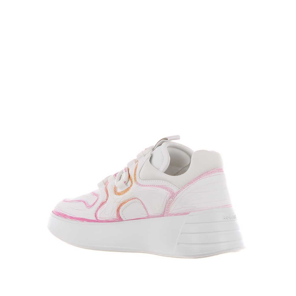 Hogan sneaker rebel in pelle  da donna