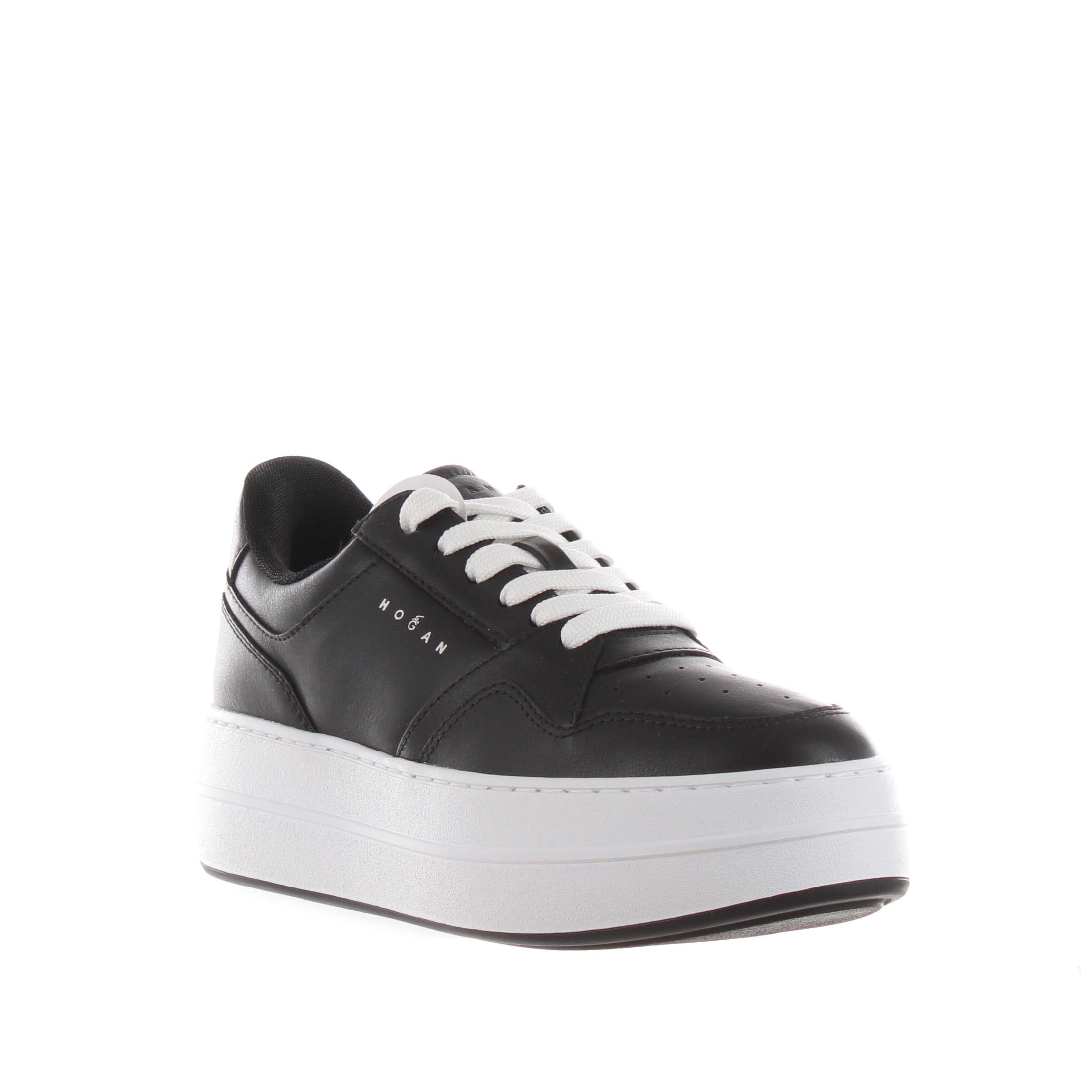 Hogan sneaker skyscraper in pelle da donna