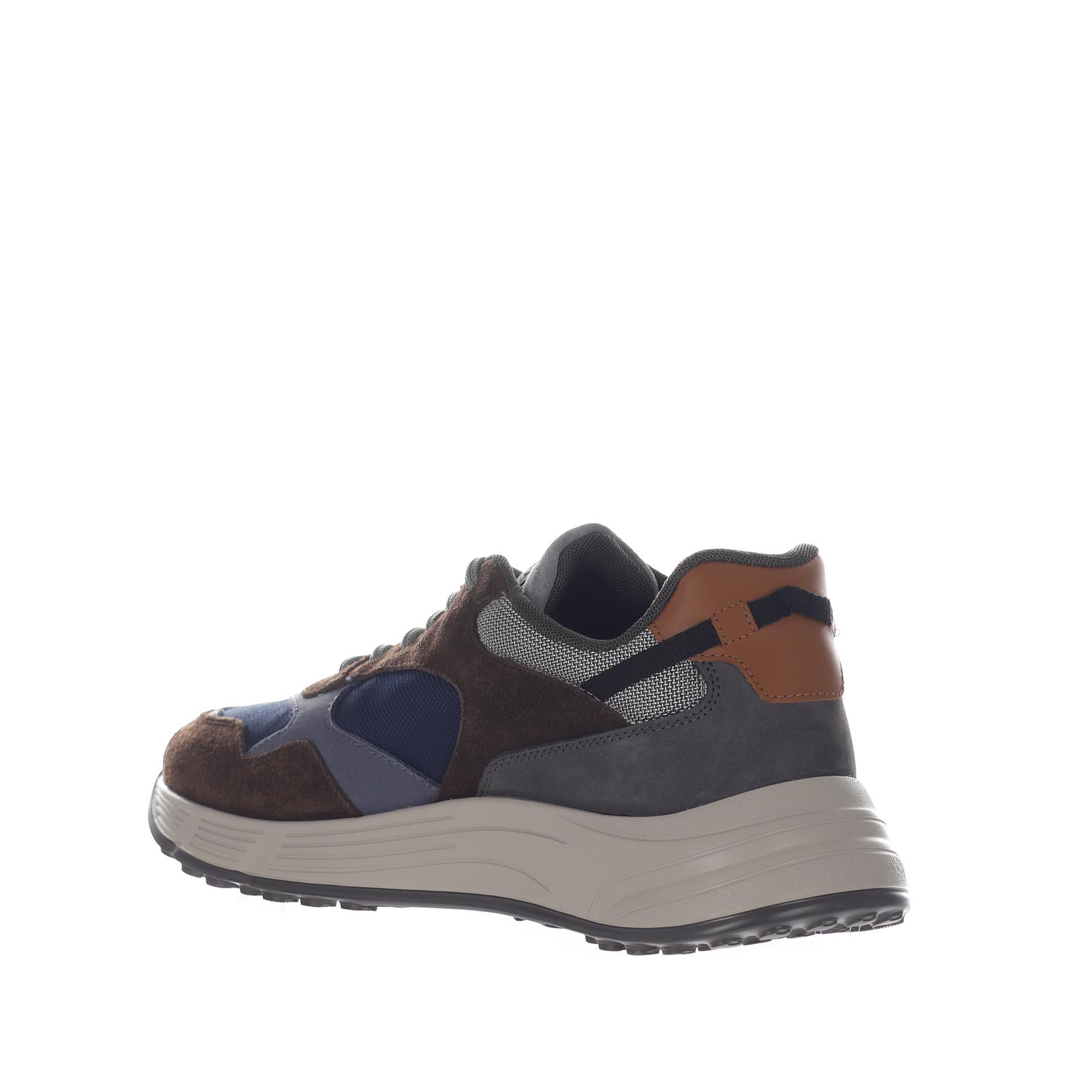 Hogan sneakers hyperlight in camoscio da uomo